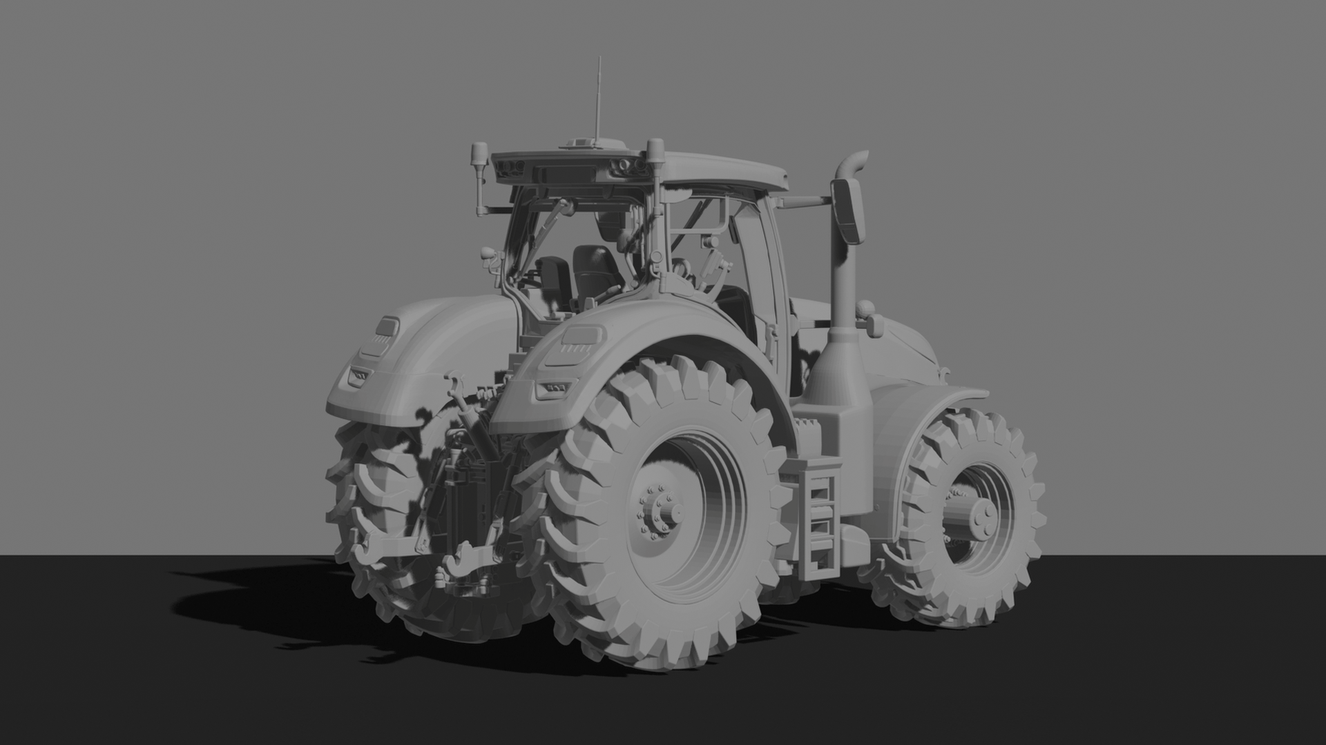 Steyr Terrus CVT Tractor STL 3D Print Model