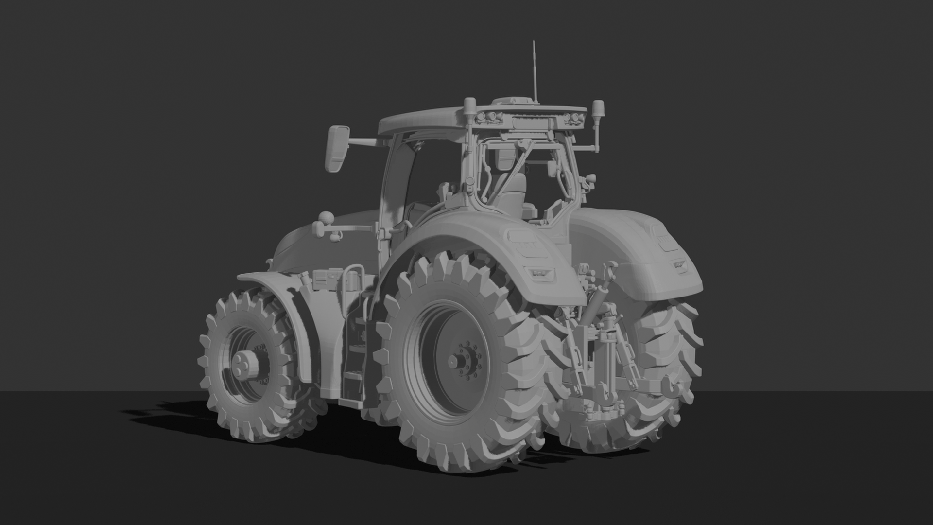 Steyr Terrus CVT Tractor STL 3D Print Model