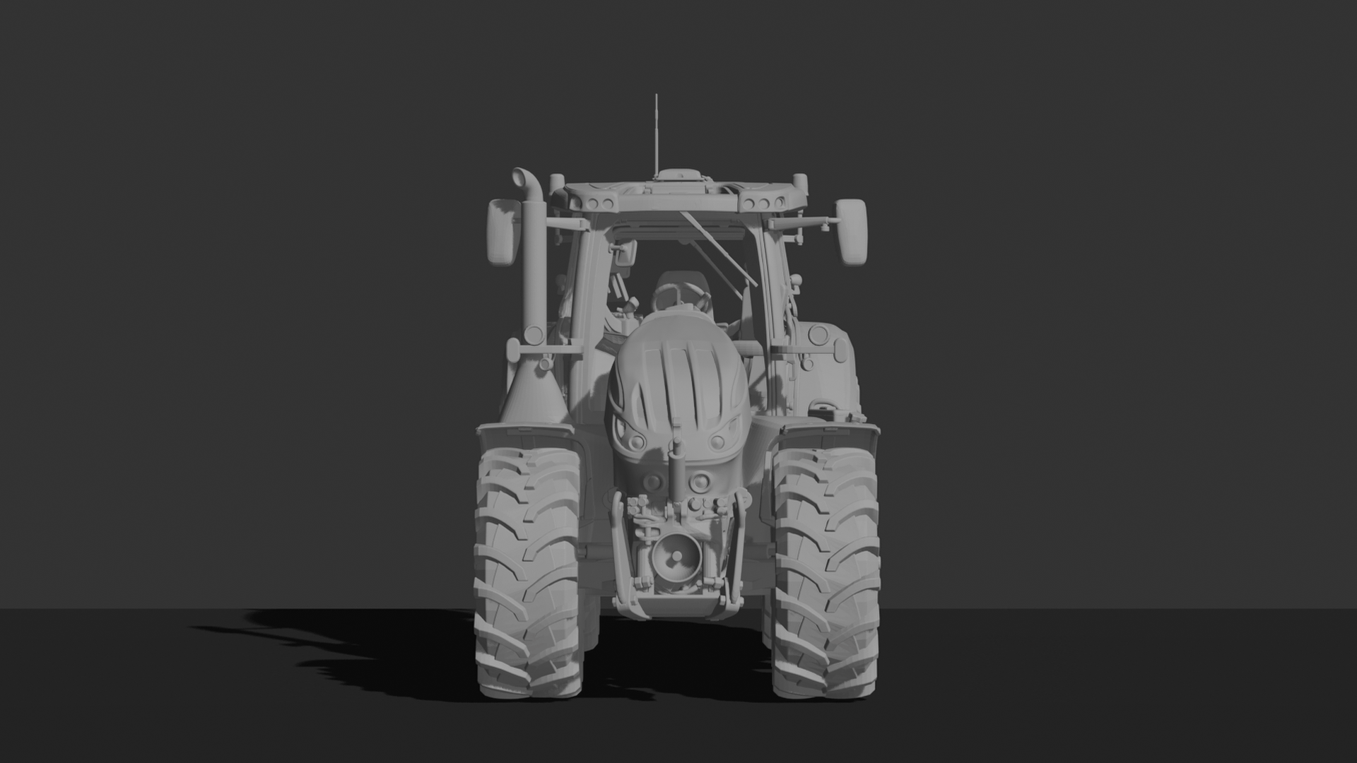 Steyr Terrus CVT Tractor STL 3D Print Model