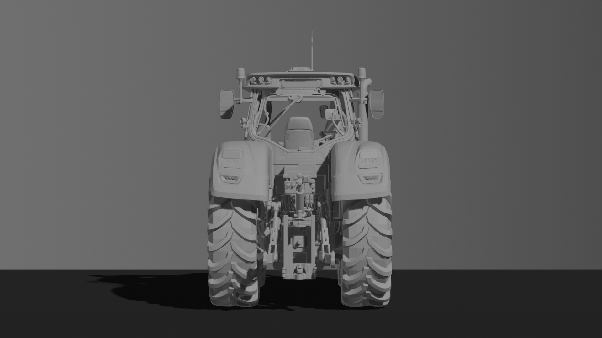 Steyr Terrus CVT Tractor STL 3D Print Model