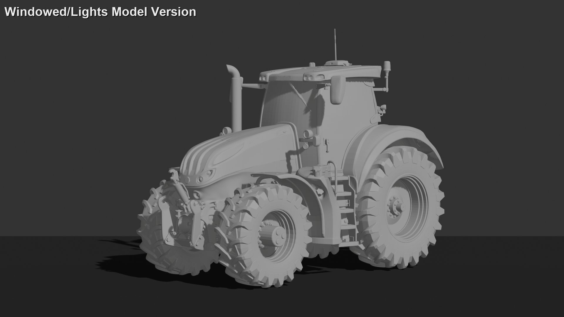 Steyr Terrus CVT Tractor STL 3D Print Model