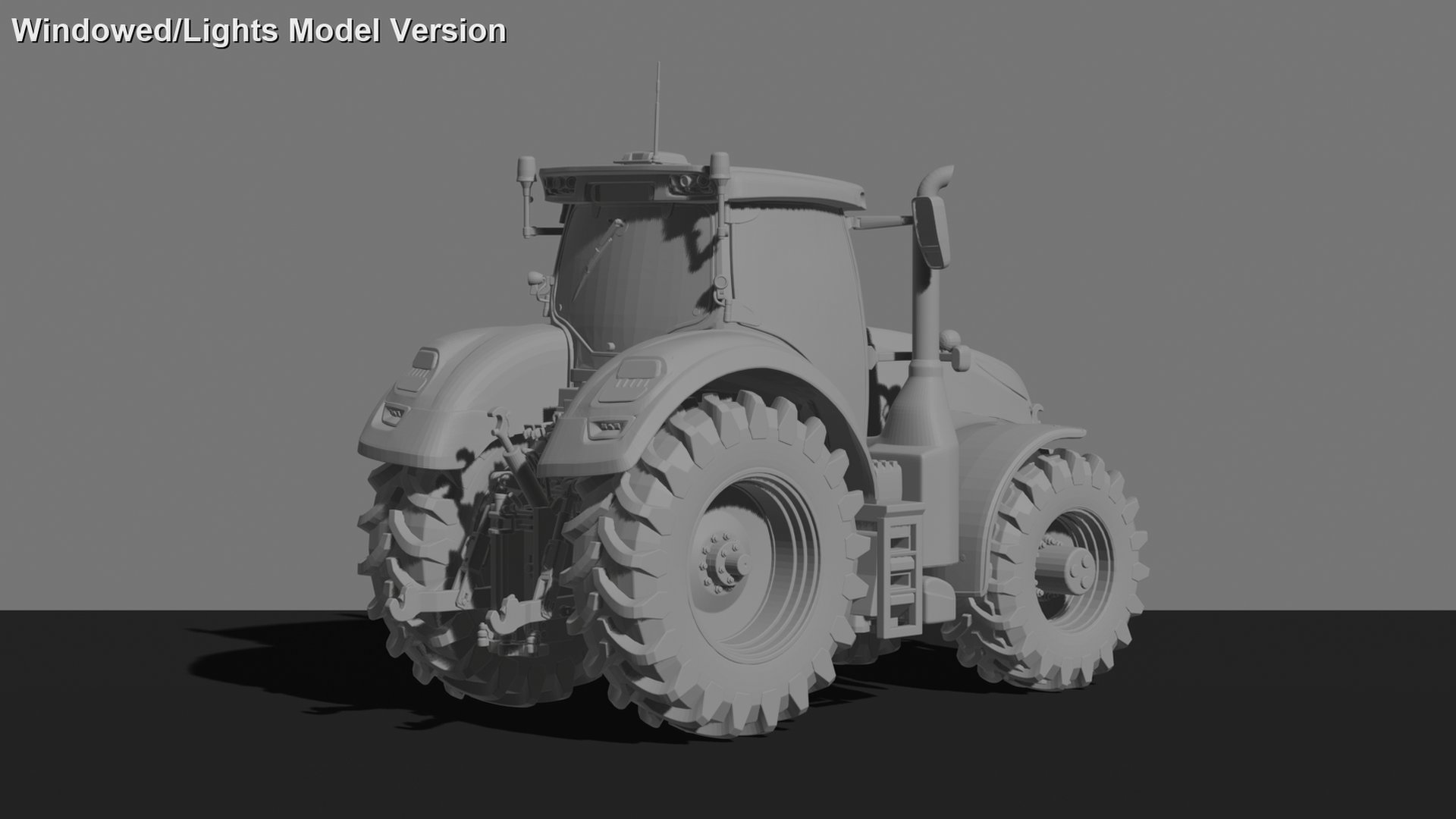 Steyr Terrus CVT Tractor STL 3D Print Model