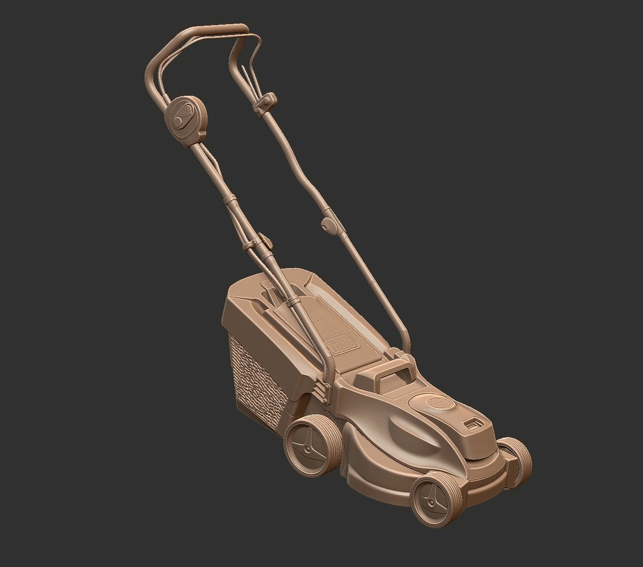 Stihl RMA 235 Lawn Mower STL 3D Print Model