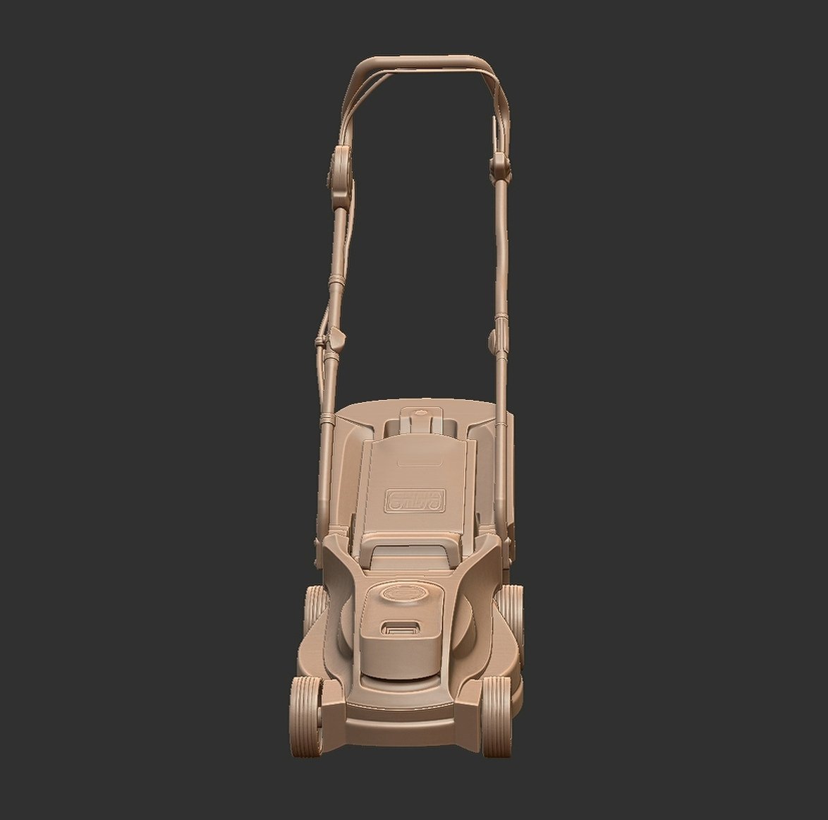 Stihl RMA 235 Lawn Mower STL 3D Print Model