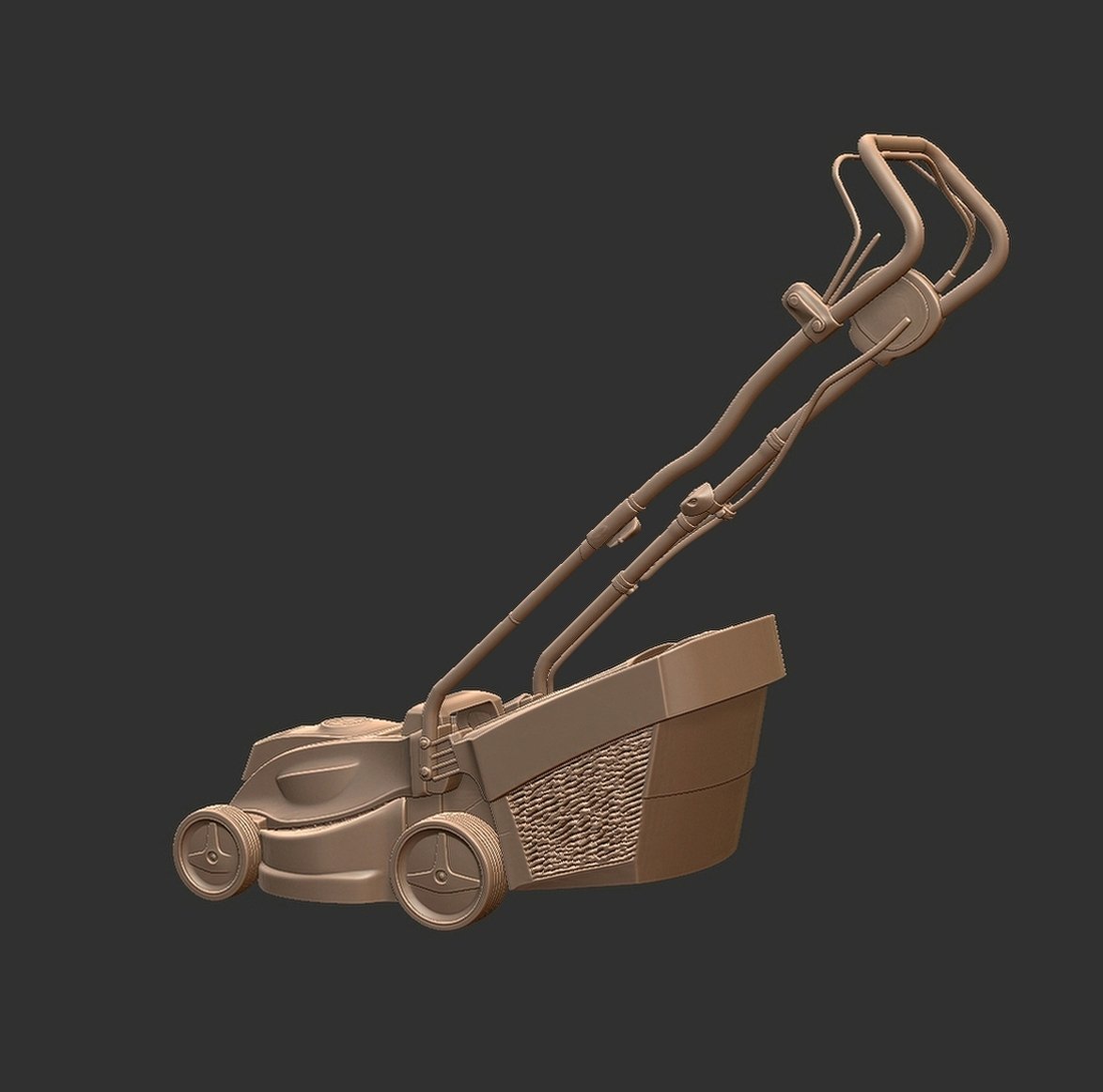 Stihl RMA 235 Lawn Mower STL 3D Print Model