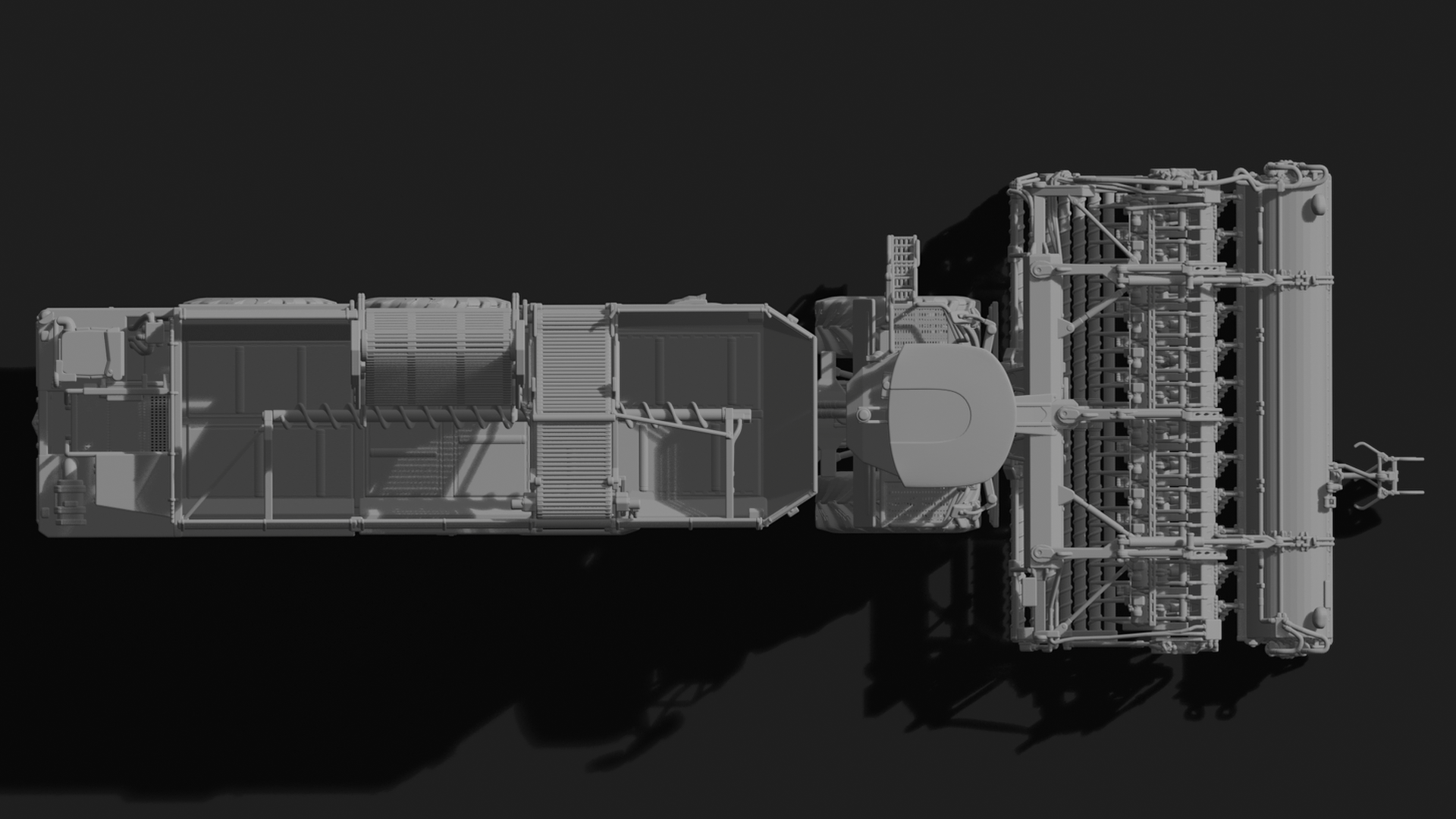 Holmer Terra Dos T4-40 Beet Harvester STL 3D Print Model