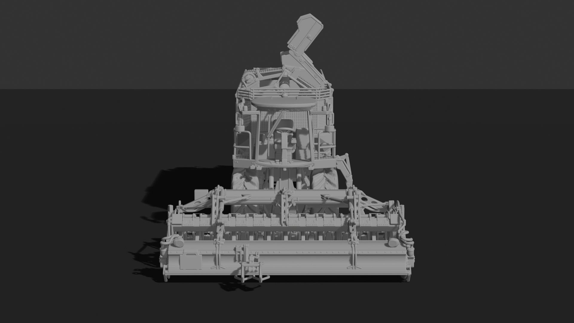 Holmer Terra Dos T4-40 Beet Harvester STL 3D Print Model