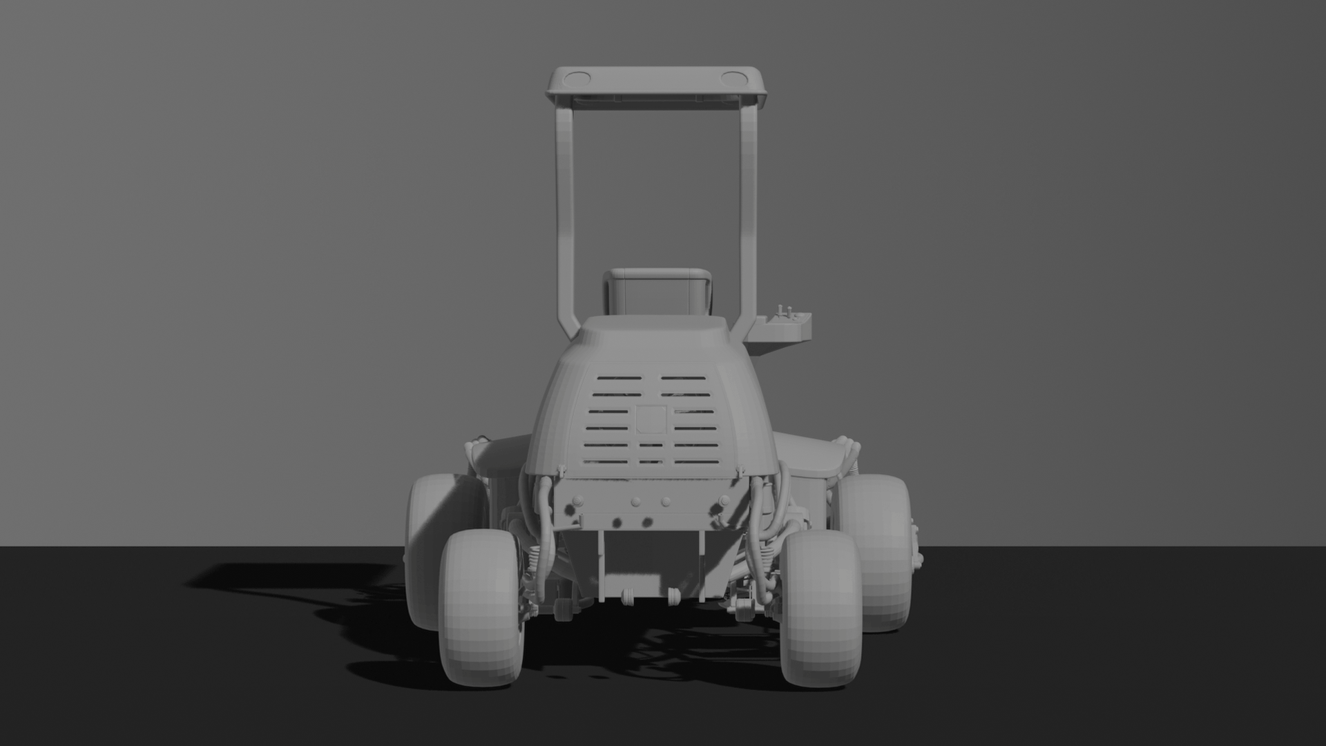 Jacobsen Tri-King Fairway Mower STL 3D Print Model