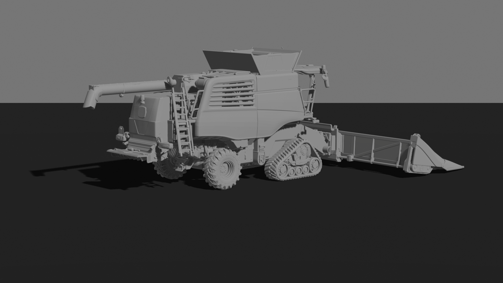 Claas Lexion 8900TT Combine Harvester STL 3D Print Model