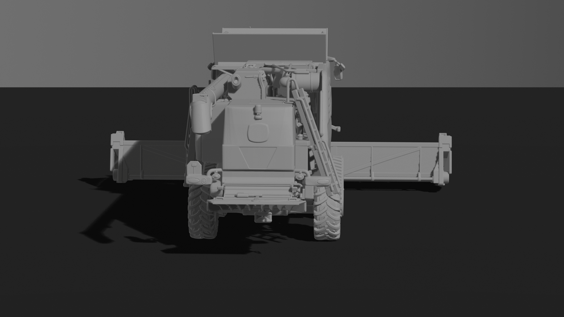 Claas Lexion 8900TT Combine Harvester STL 3D Print Model