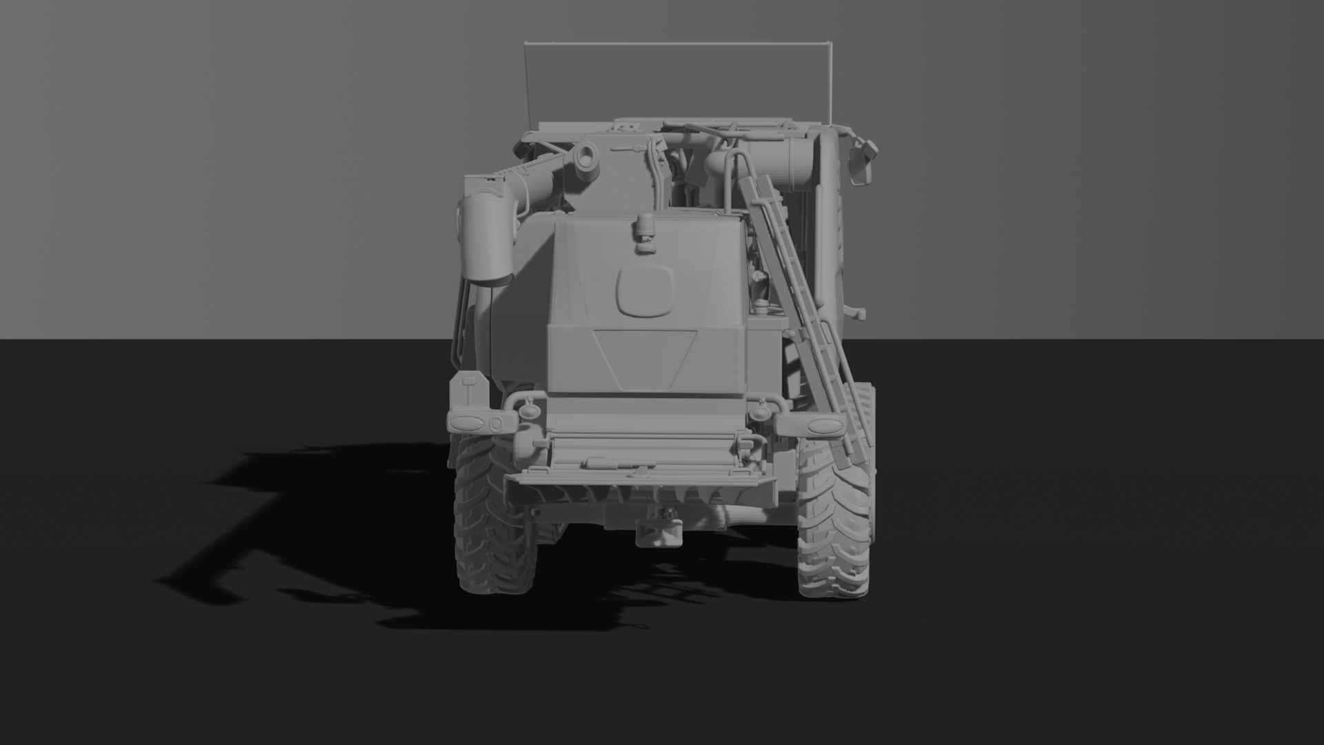 Fendt IDEAL 9T Tracked Combine Harvester STL 3D Print Model