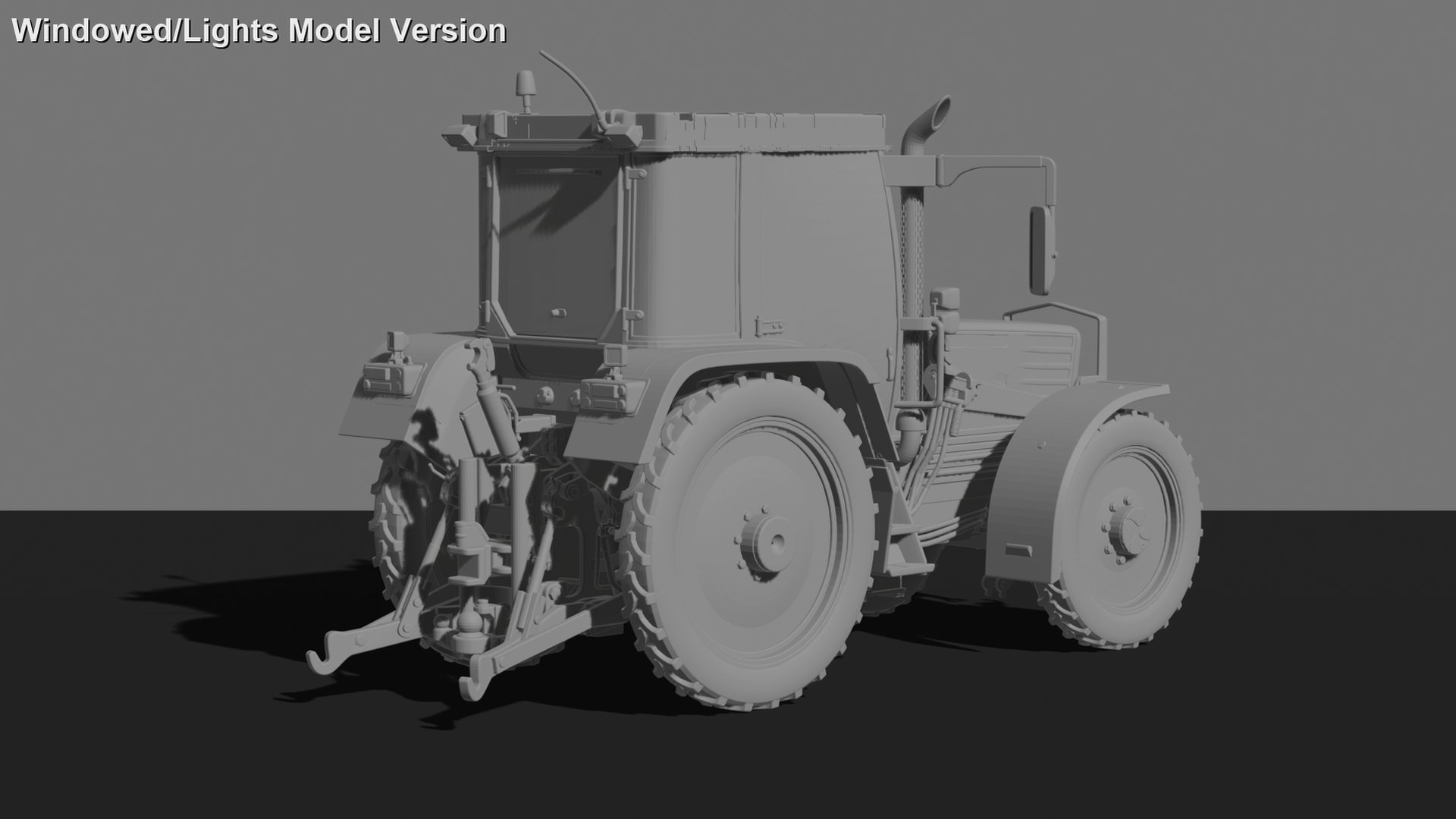 Belarus MTZ 1221 Tractor STL 3D Print Model