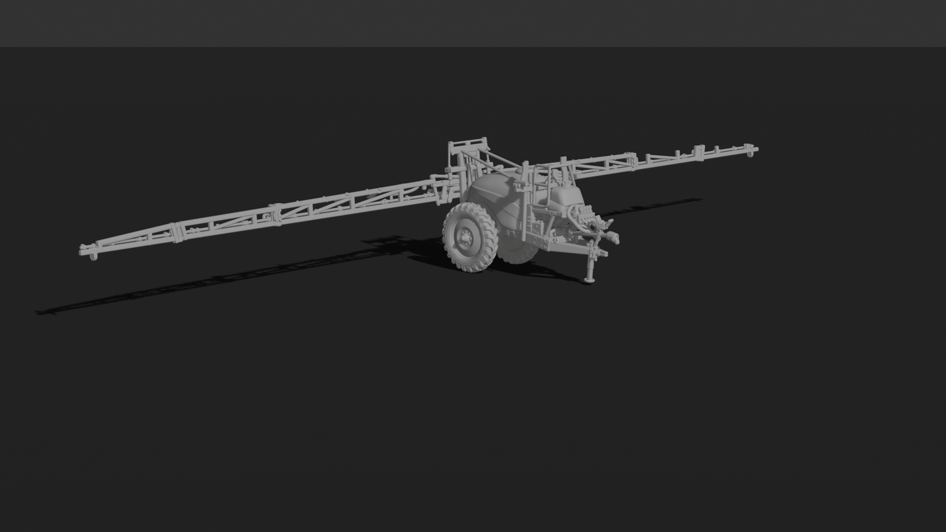 Trailed Farm Sprayer V2 STL 3D Print Model
