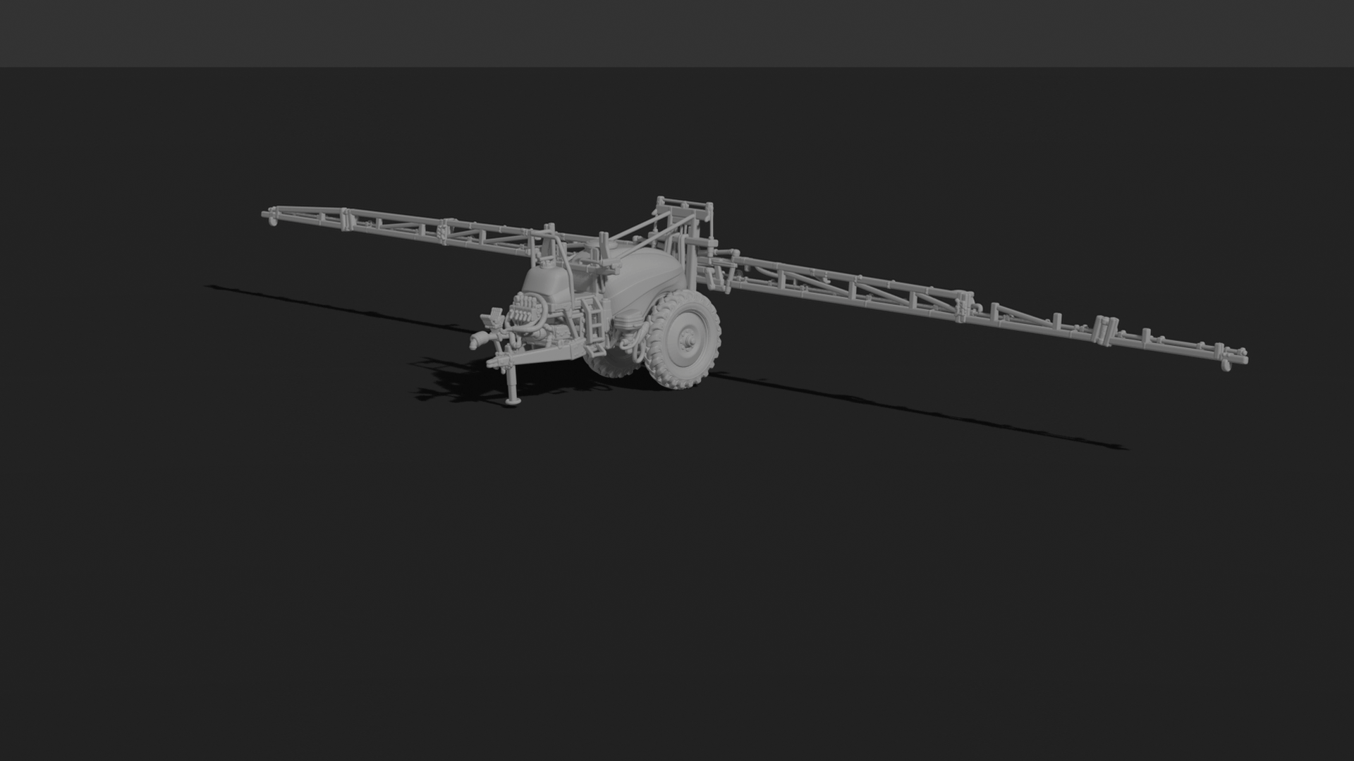 Trailed Farm Sprayer V2 STL 3D Print Model