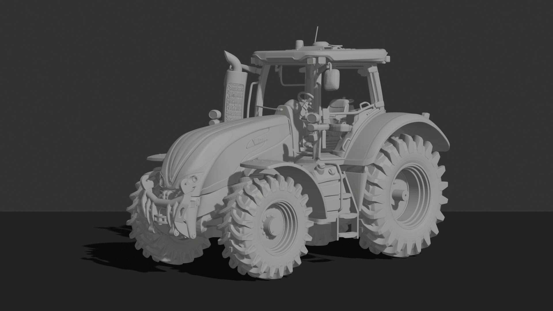 Valtra S4 Series Tractor STL 3D Print Model
