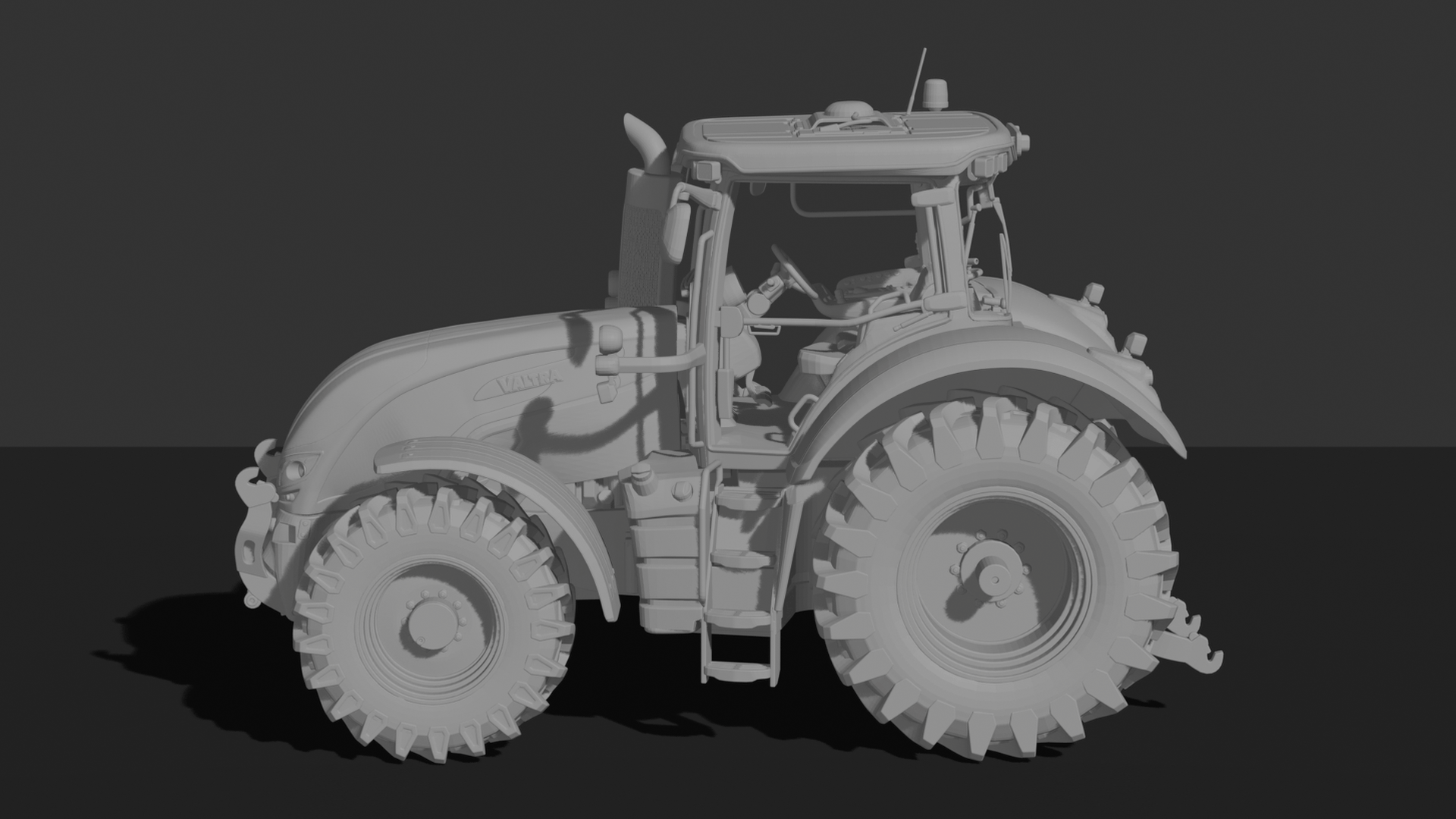 Valtra S4 Series Tractor STL 3D Print Model