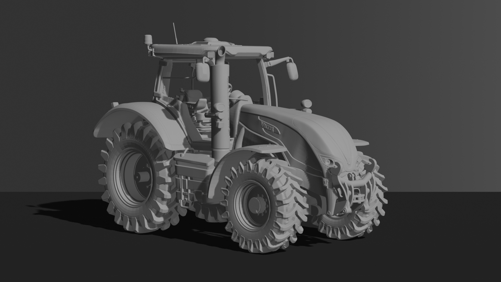 Valtra S4 Series Tractor STL 3D Print Model