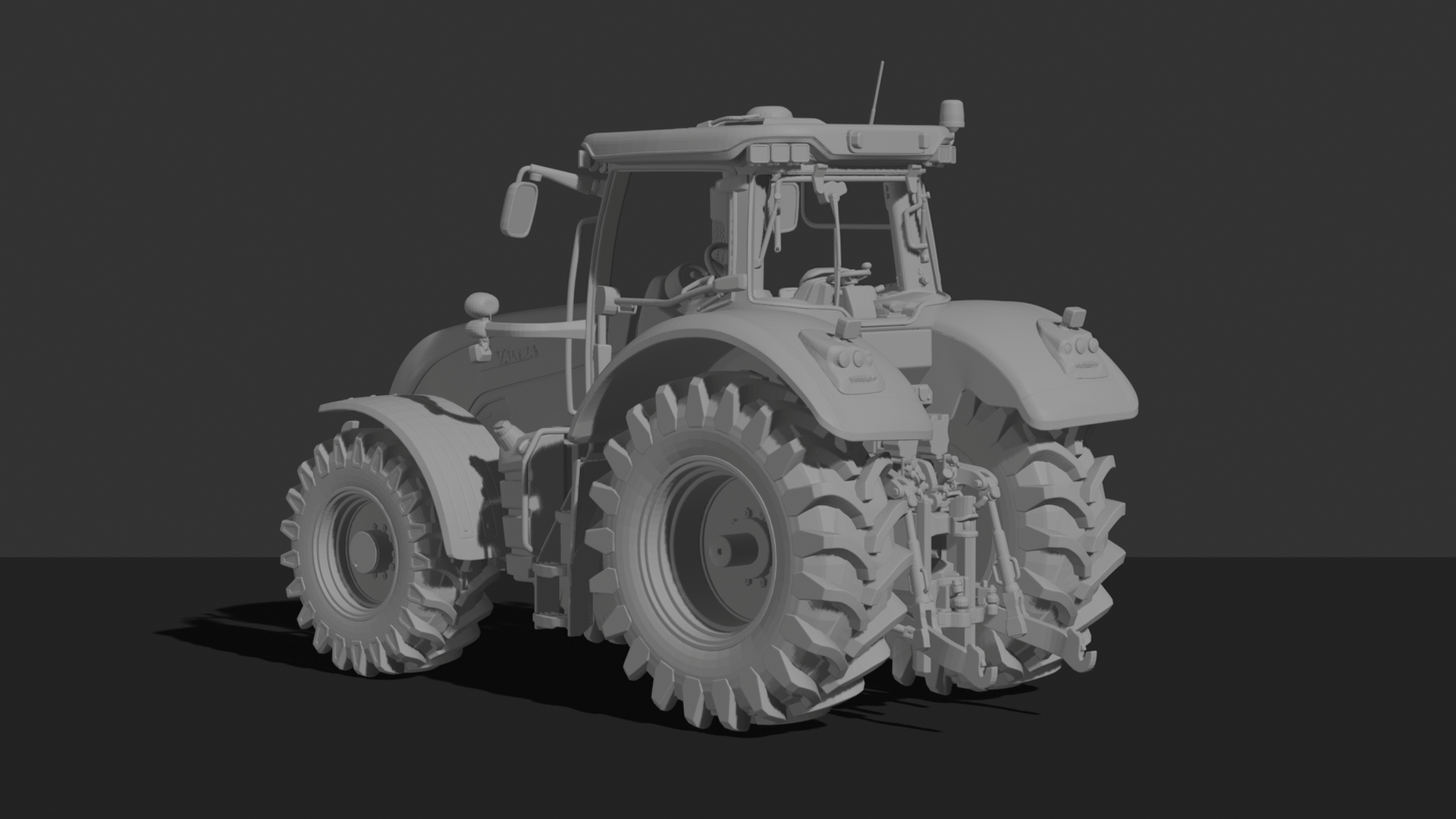 Valtra S4 Series Tractor STL 3D Print Model