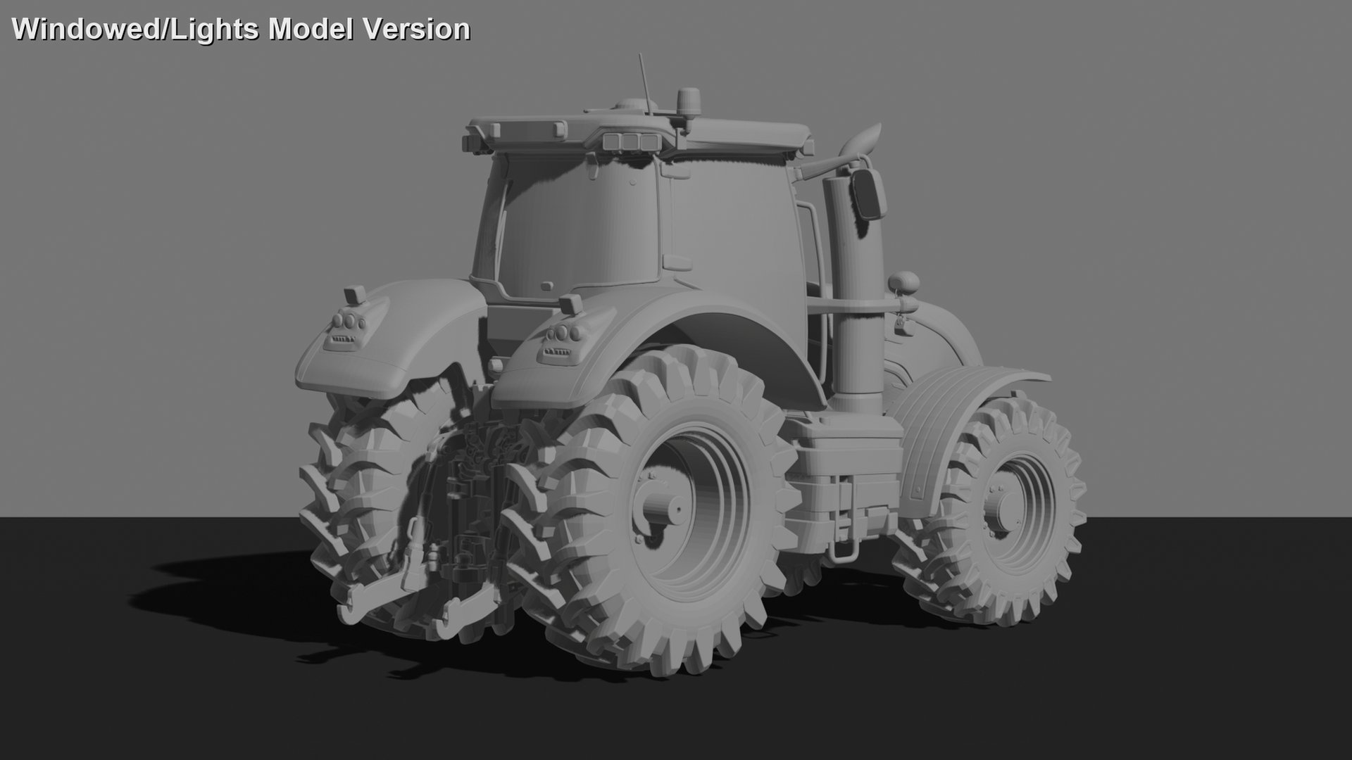 Valtra S4 Series Tractor STL 3D Print Model
