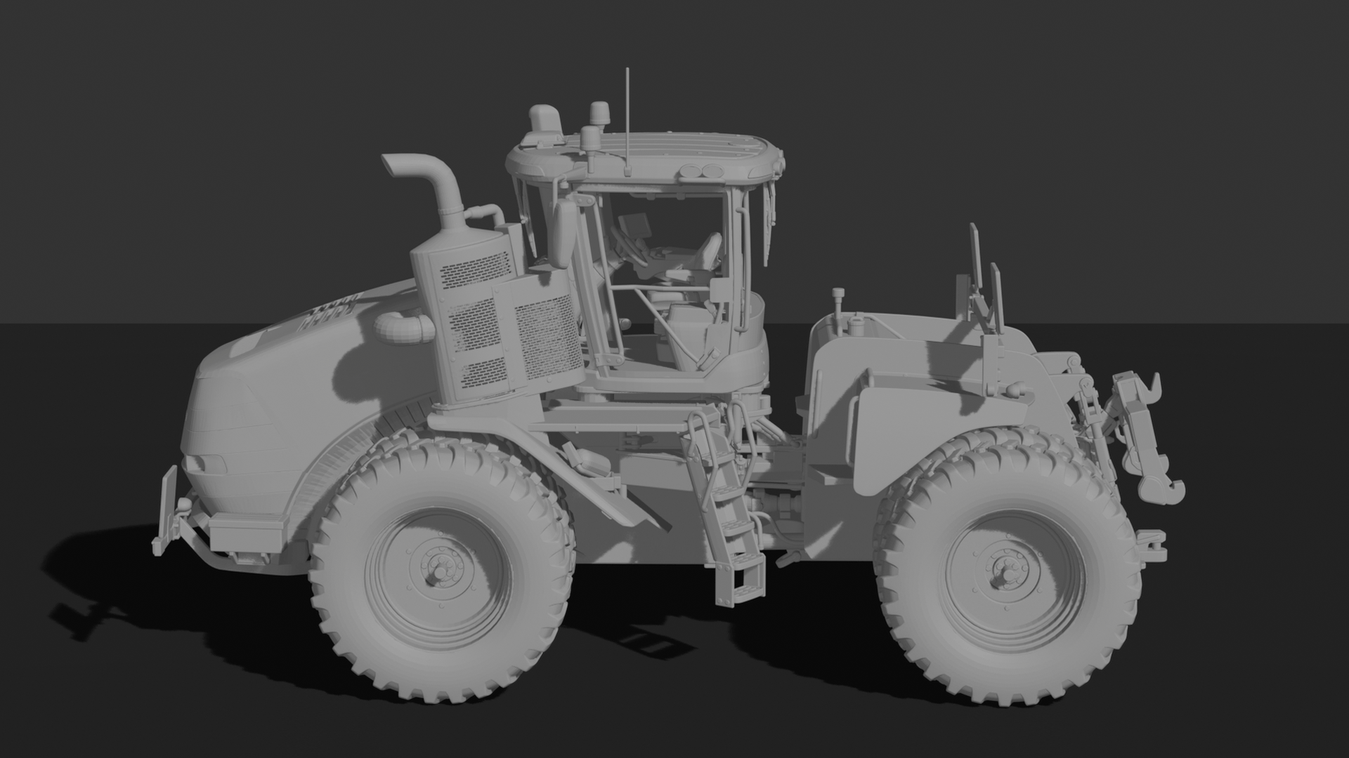Case IH Steiger 620 Articulated Tractor STL 3D Print Model