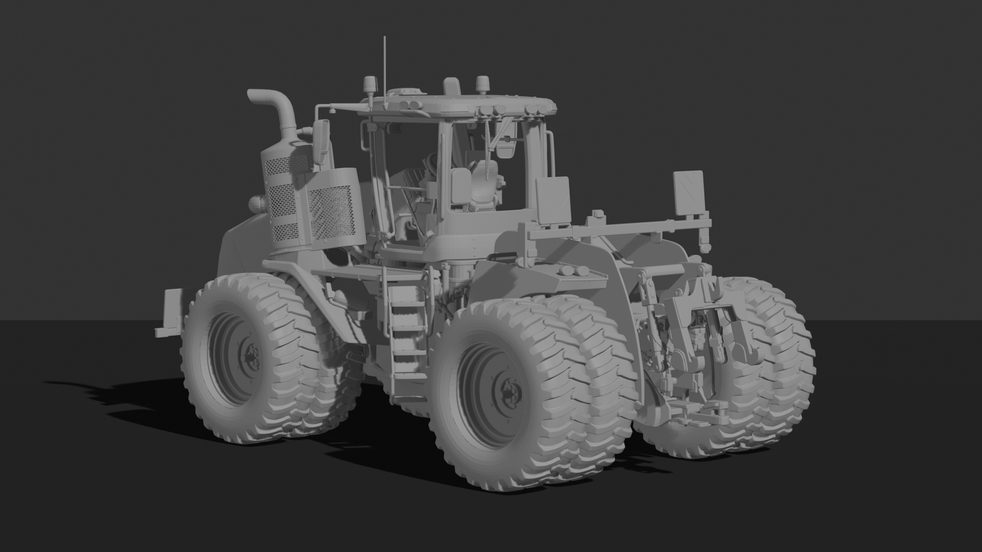 Case IH Steiger 620 Articulated Tractor STL 3D Print Model