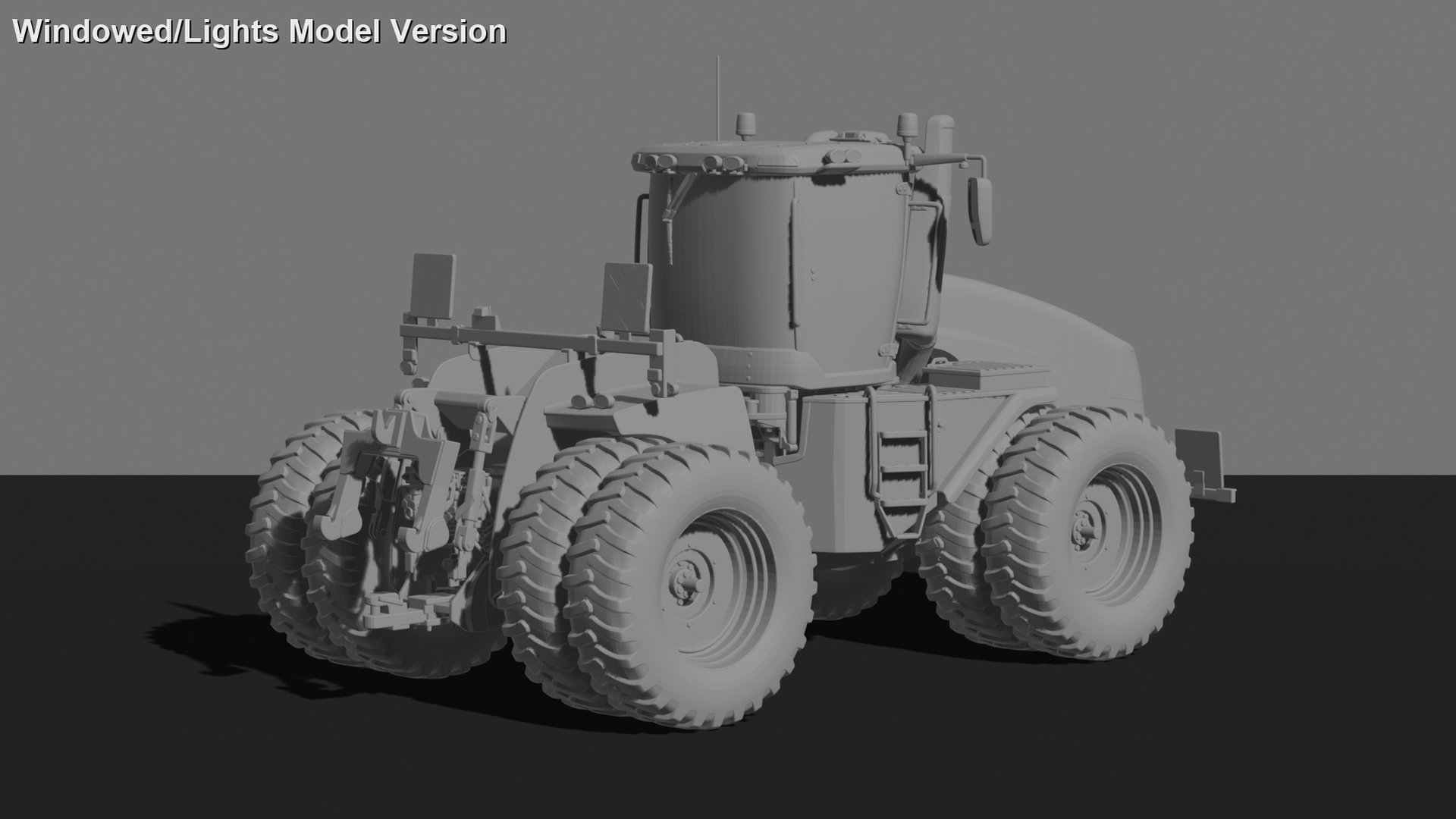 Case IH Steiger 620 Articulated Tractor STL 3D Print Model