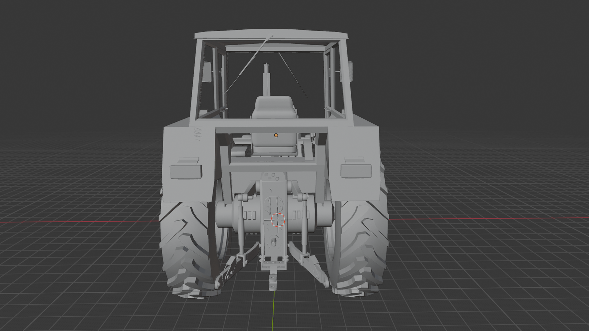 Ursus C-385 Tractor STL 3D Print Model