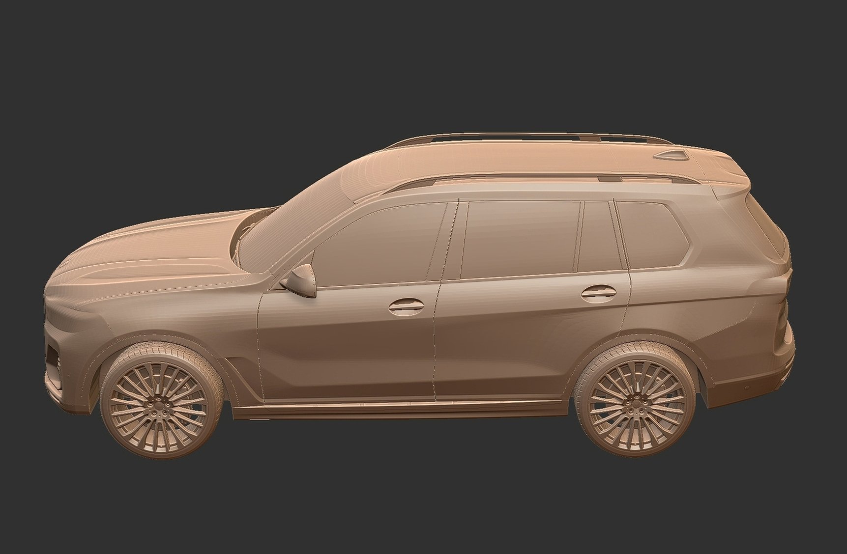 BMW X7 G07 STL 3D Print Model