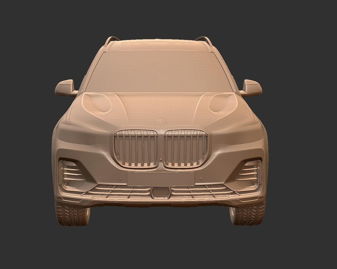 BMW X7 G07 STL 3D Print Model
