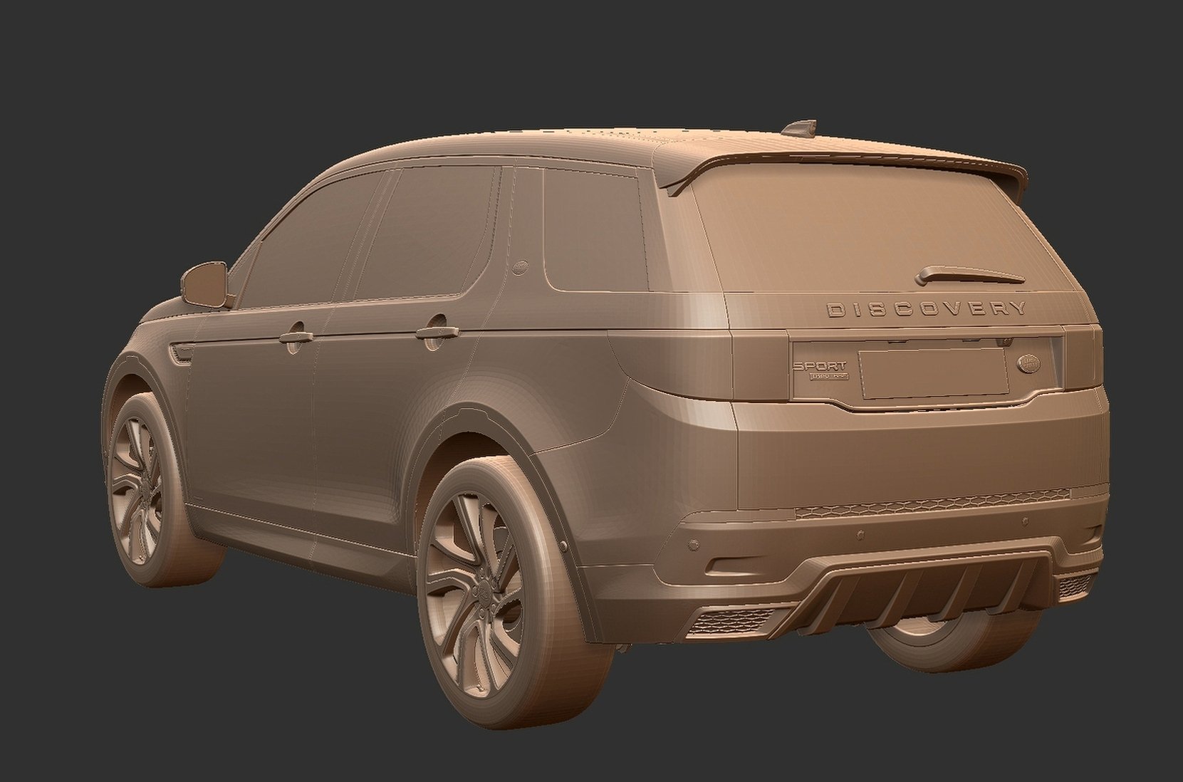 Land Rover Discovery Sport STL 3D Print Model