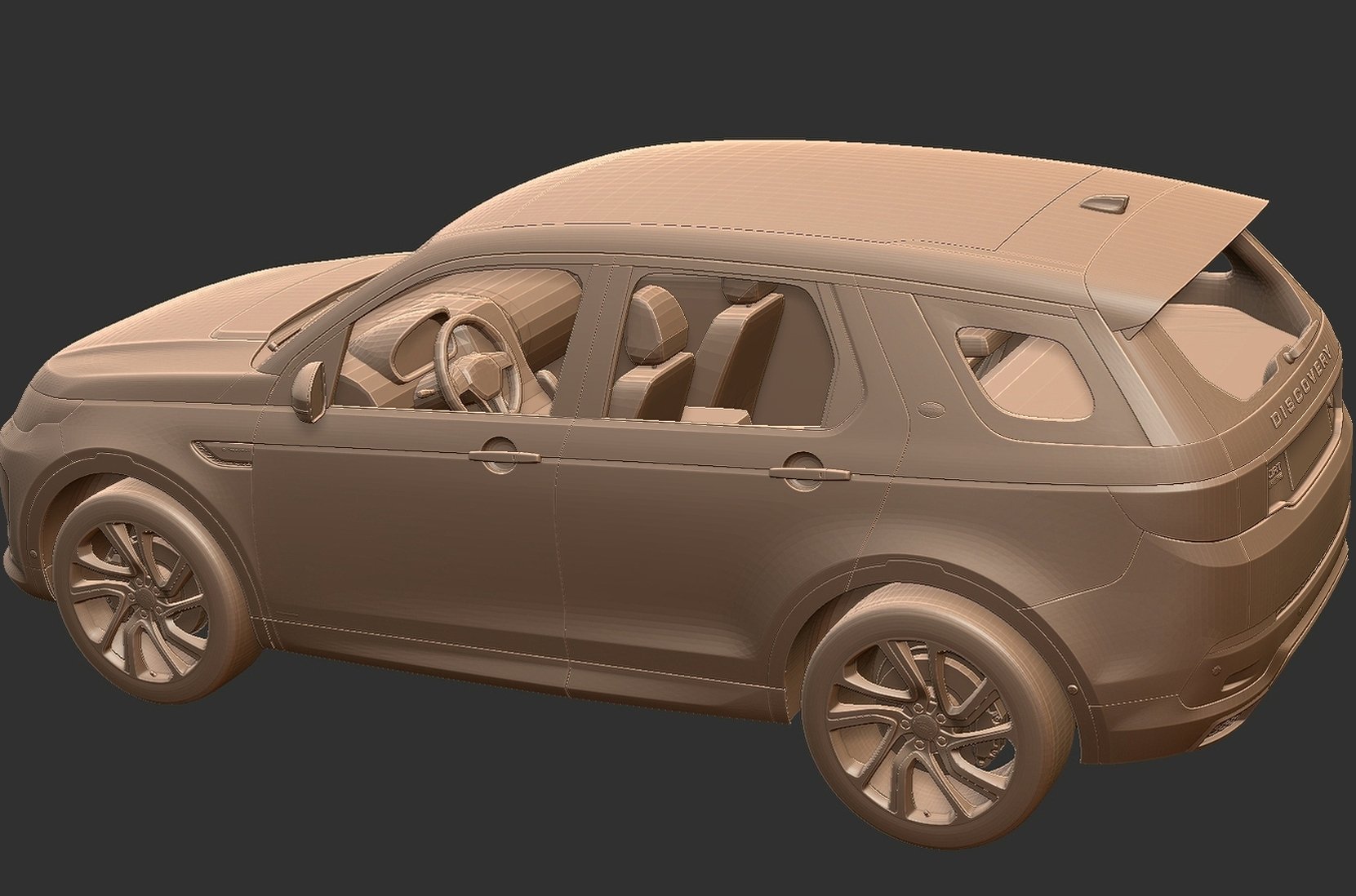 Land Rover Discovery Sport STL 3D Print Model