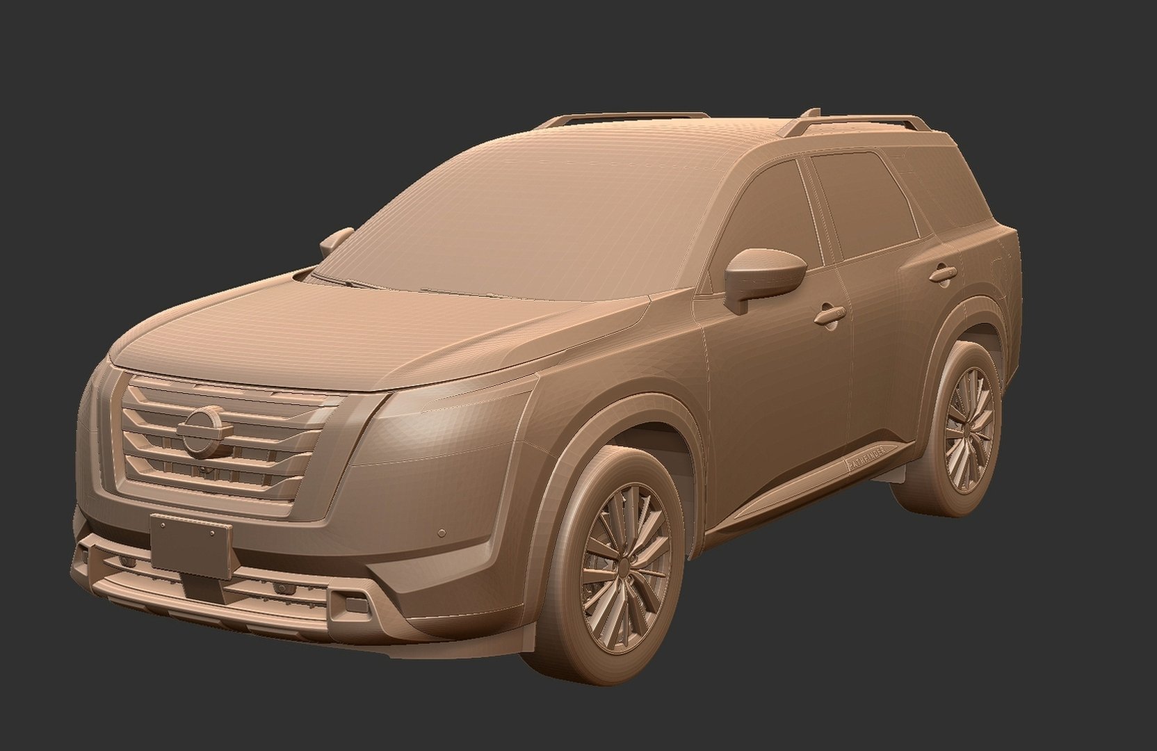 Nissan Pathfinder R53 STL 3D Print Model