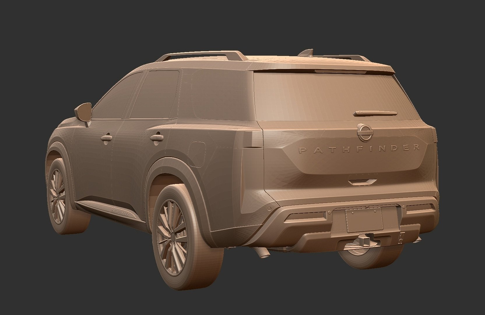 Nissan Pathfinder R53 STL 3D Print Model