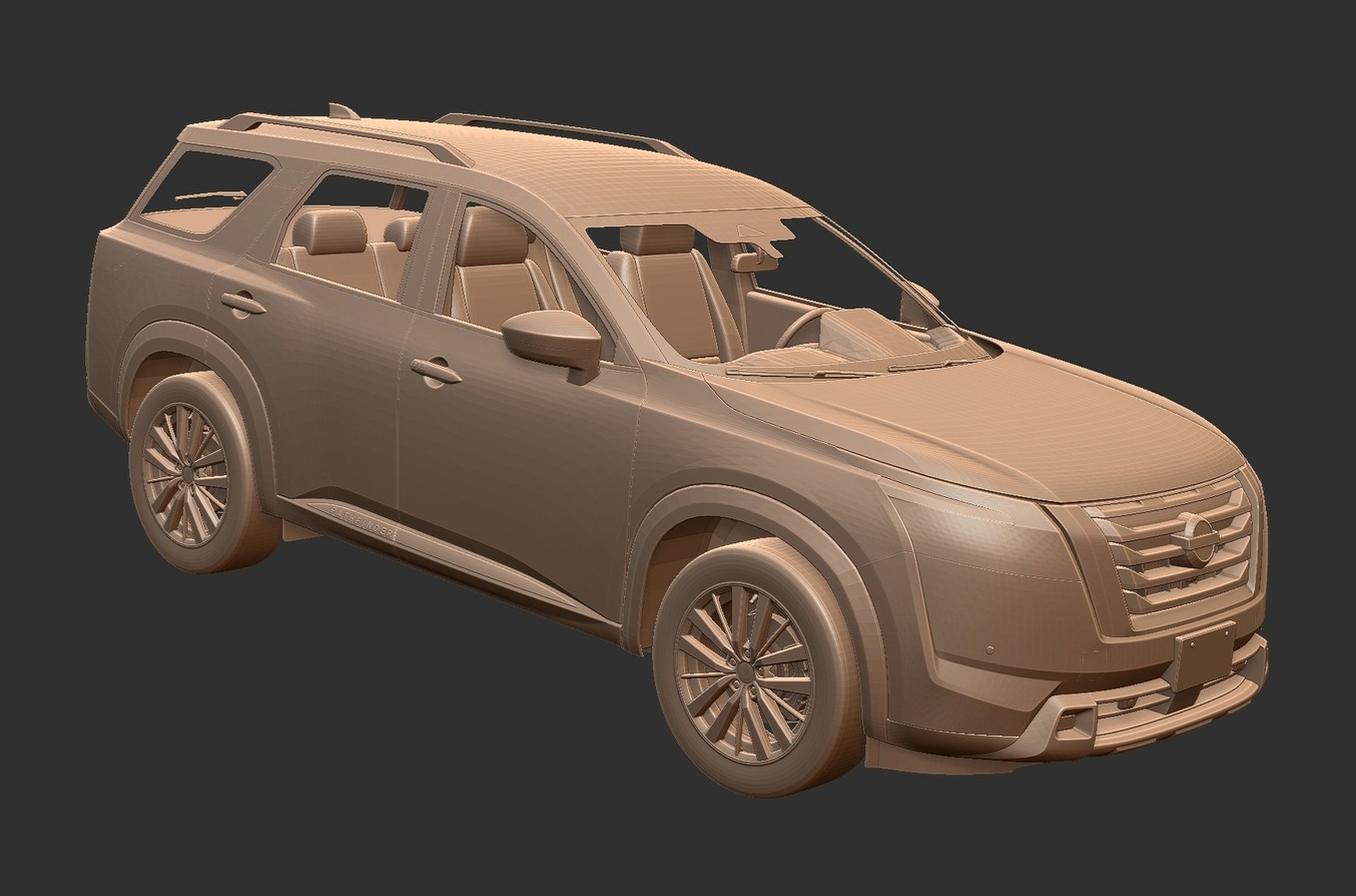 Nissan Pathfinder R53 STL 3D Print Model