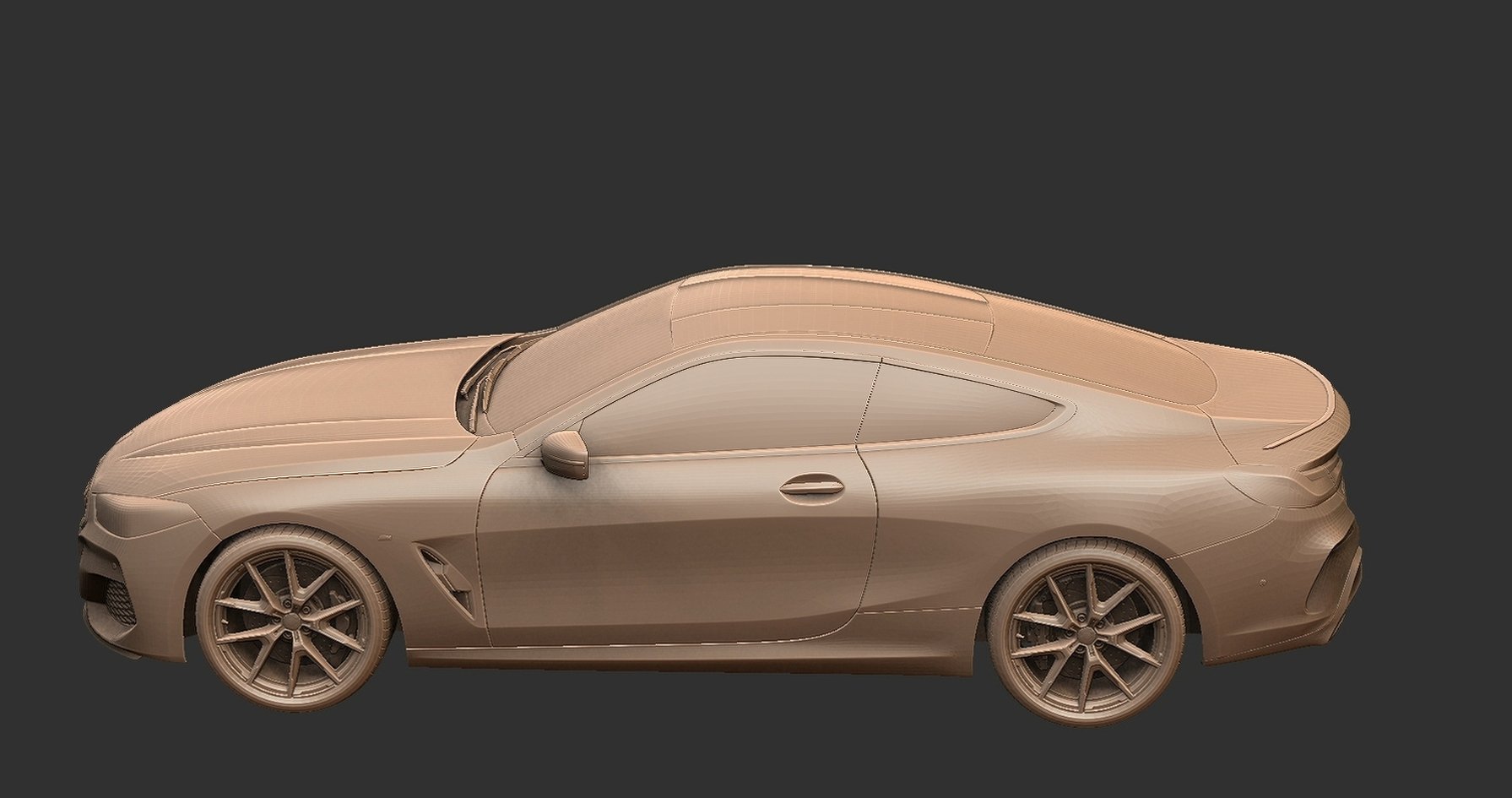 BMW M850i xDrive G15 STL 3D Print Model