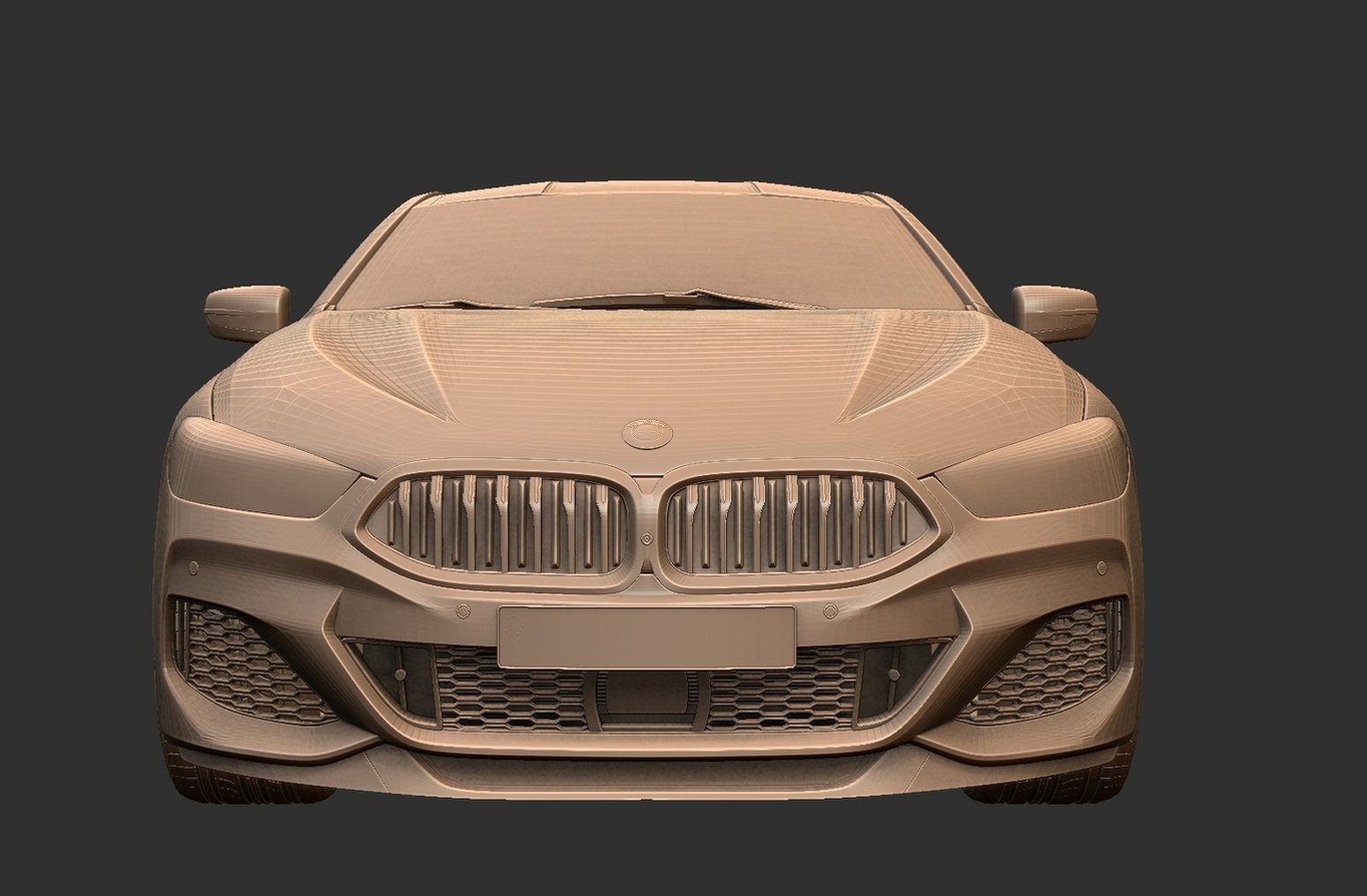 BMW M850i xDrive G15 STL 3D Print Model