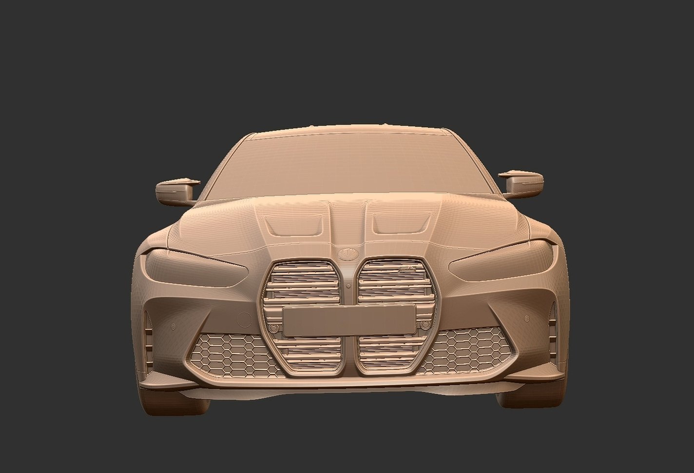 BMW M4 Competition G82 STL 3D Print Model