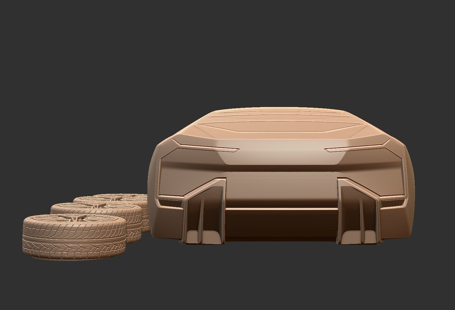 BMW Vision M Next Concept STL 3D Print Model