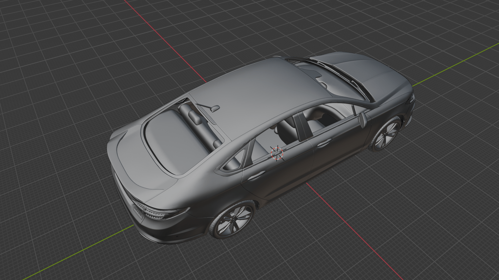 Ford Fusion Titanium 2017 STL 3D Print Model