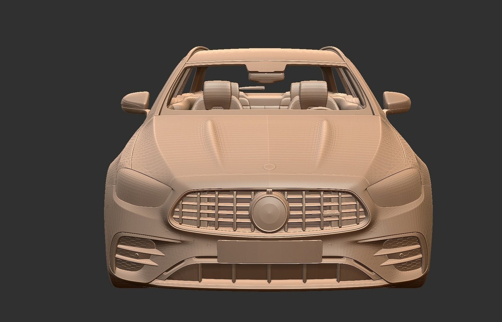 Mercedes-Benz AMG E53 Estate STL 3D Print Model