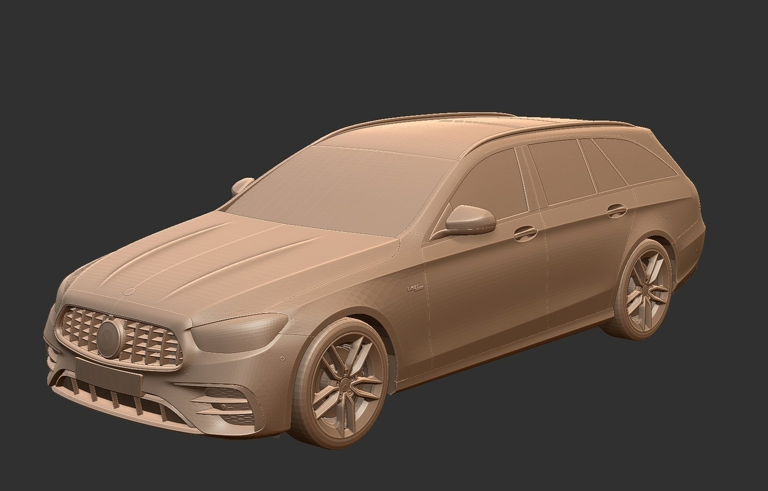 Mercedes-Benz AMG E53 Estate STL 3D Print Model