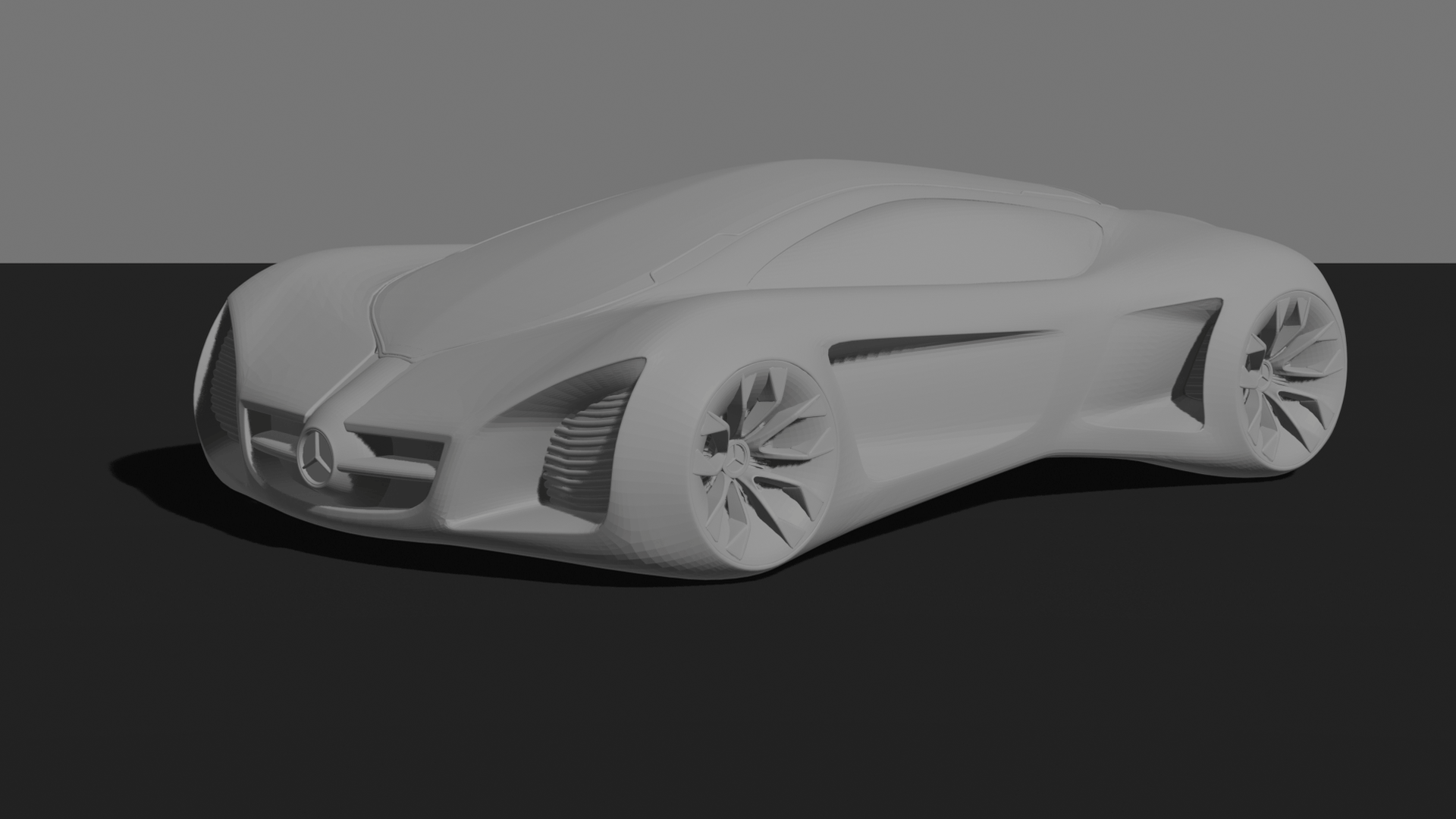Mercedes-Benz Biome Concept STL 3D Print Model