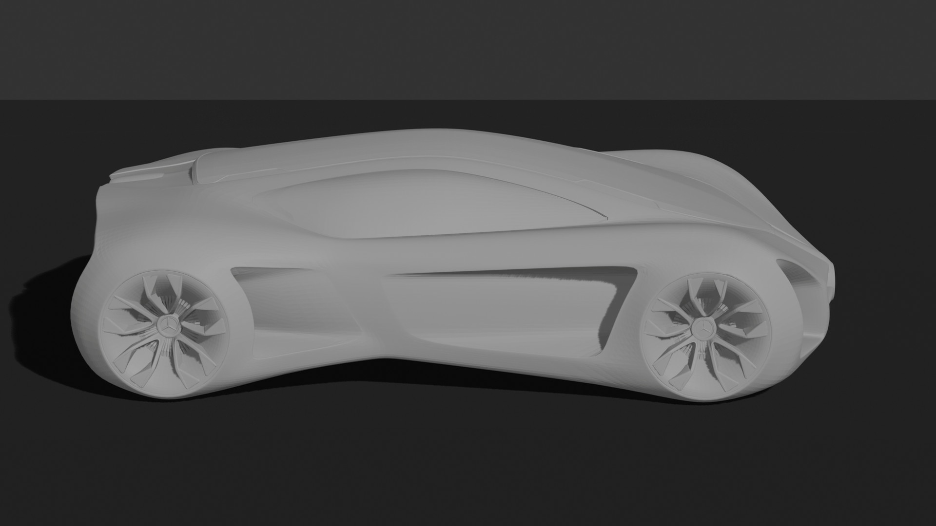 Mercedes-Benz Biome Concept STL 3D Print Model