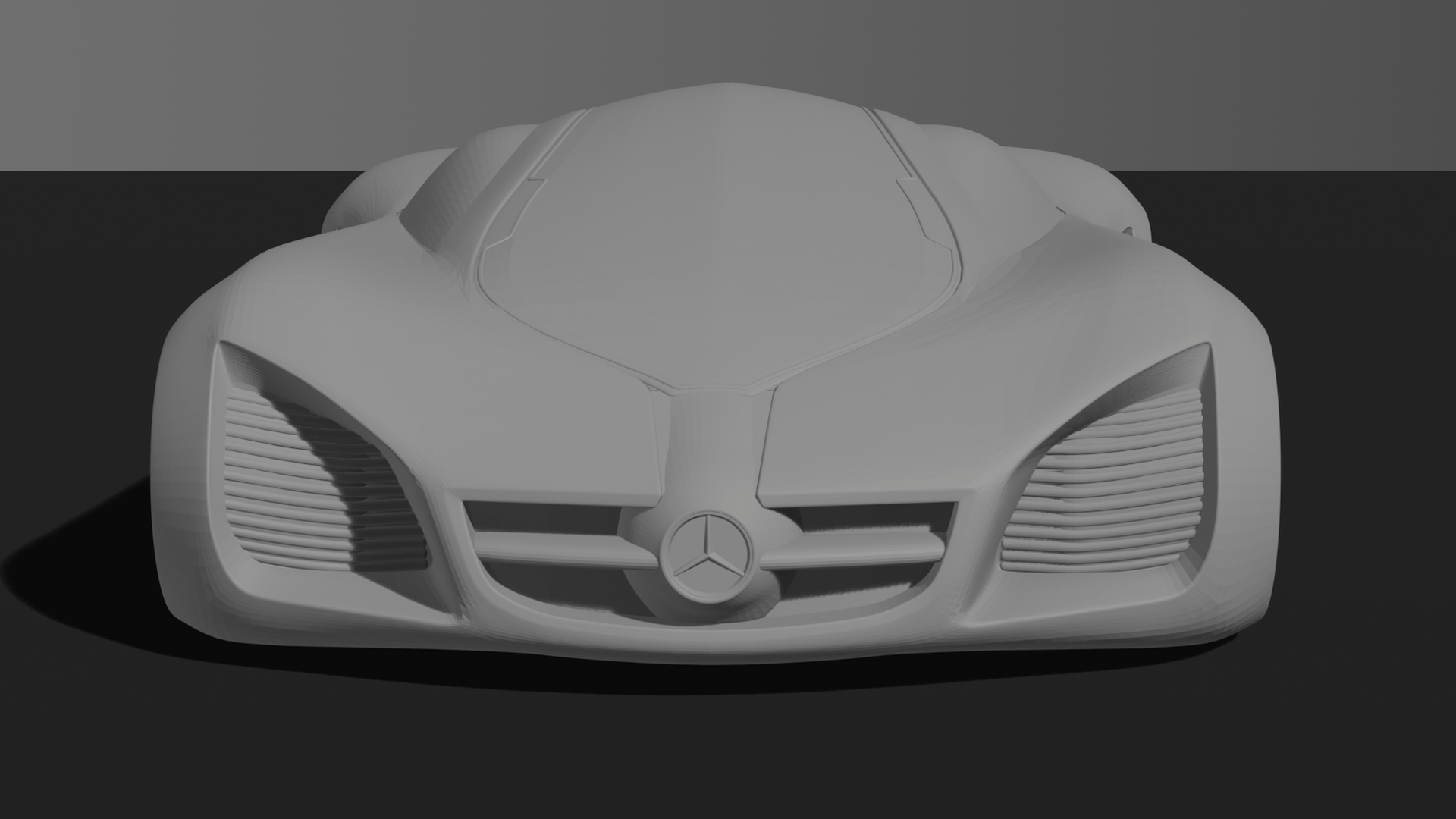 Mercedes-Benz Biome Concept STL 3D Print Model