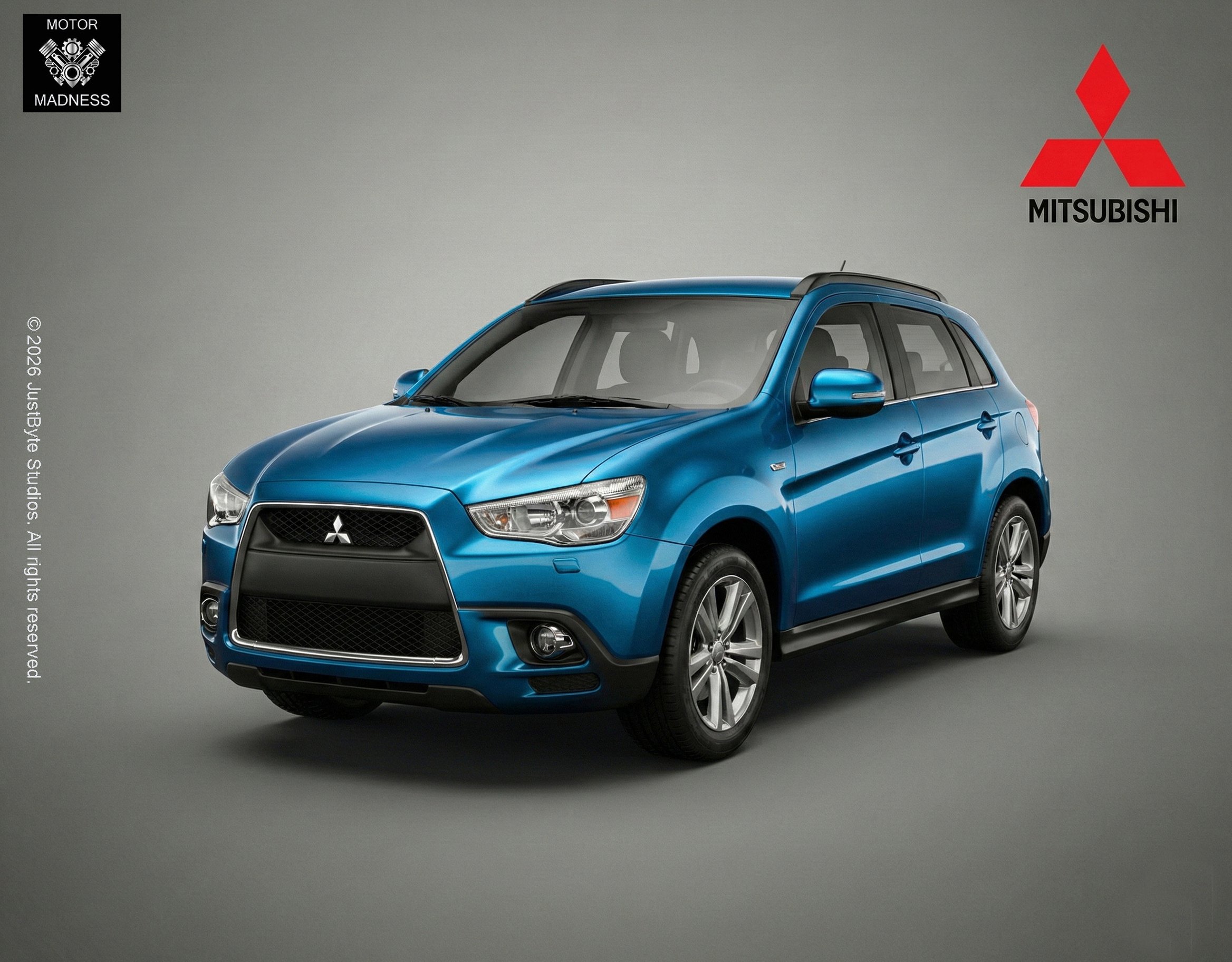 Mitsubishi ASX 2011 STL 3D Print Model