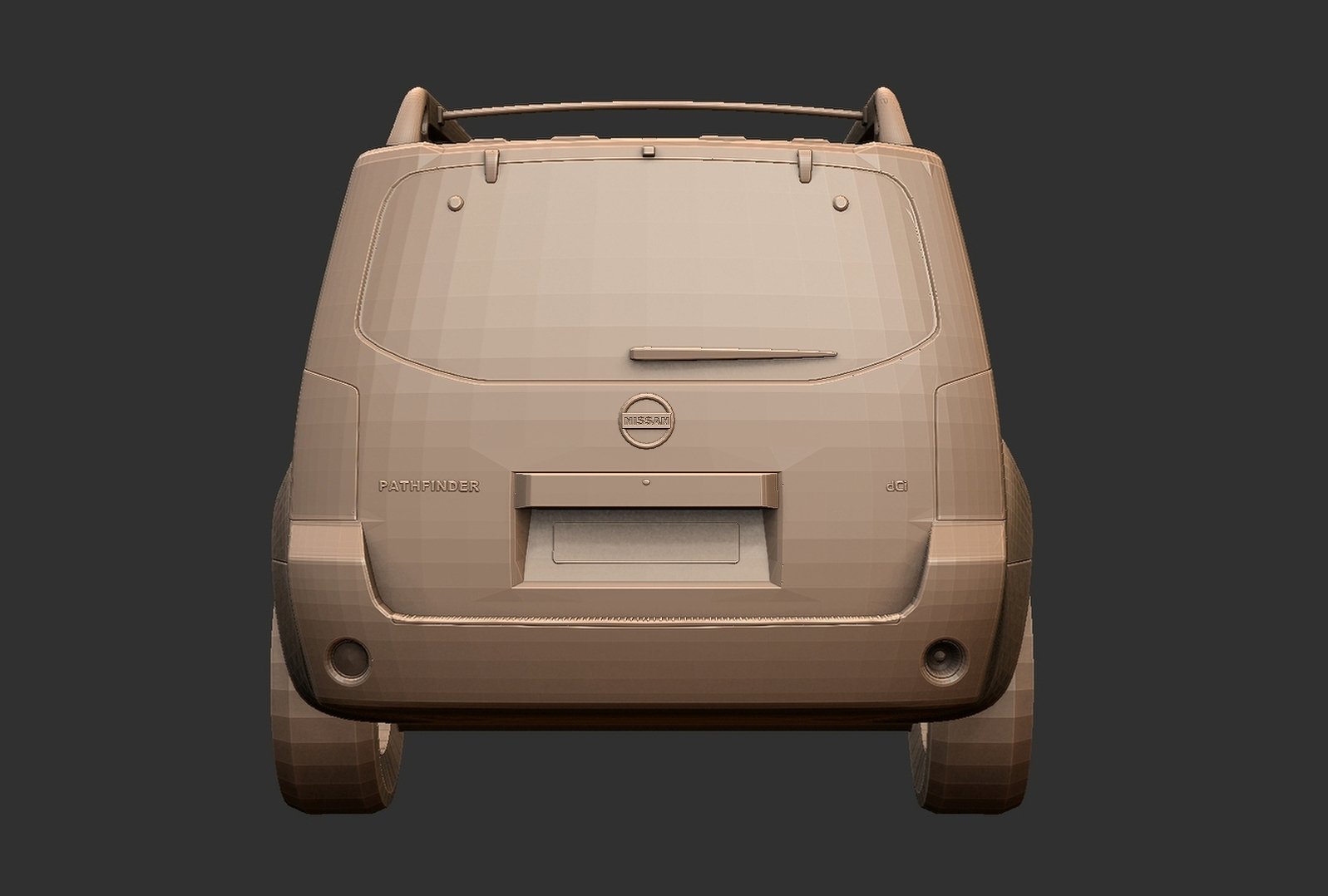 Nissan Pathfinder R51 STL 3D Print Model