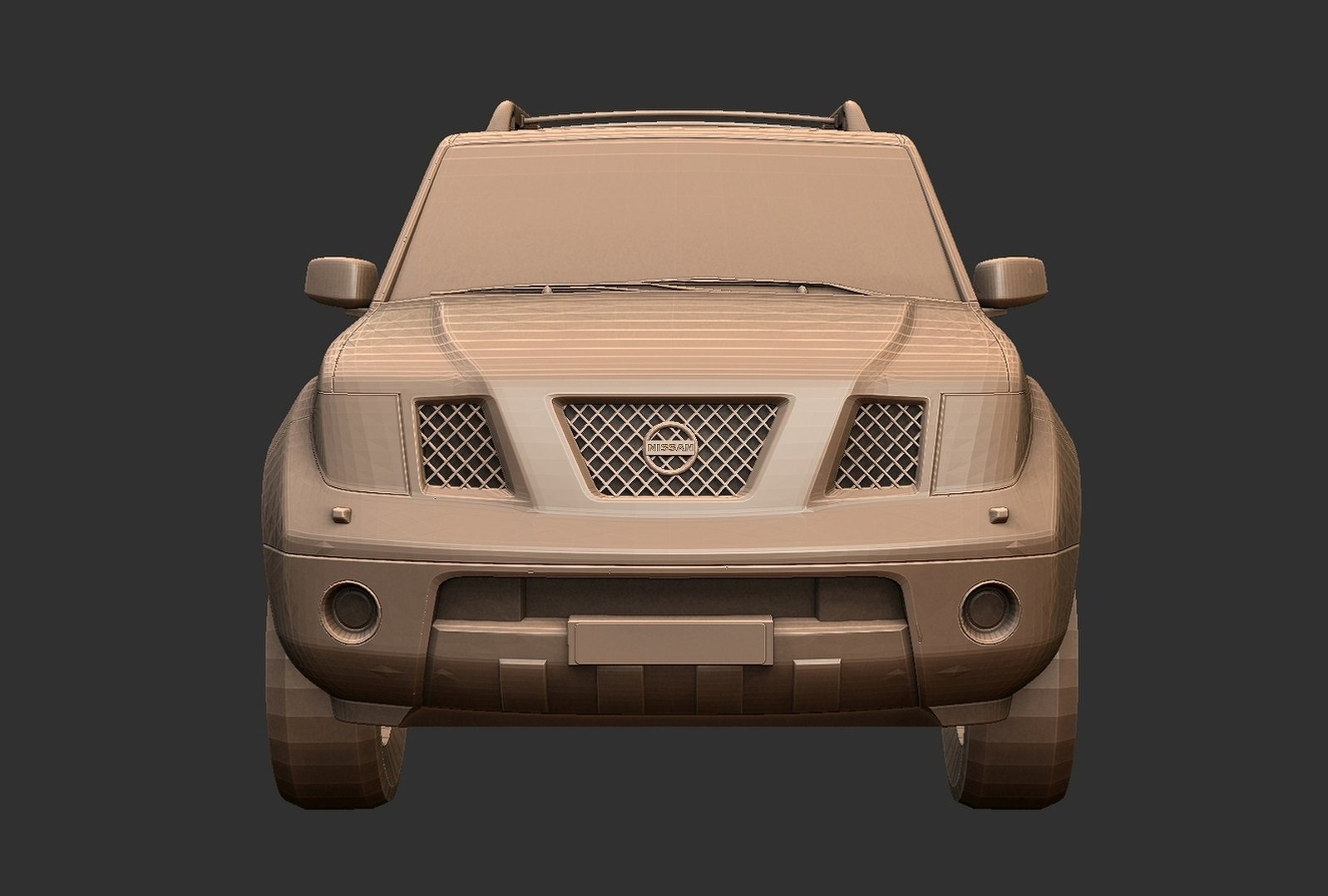 Nissan Pathfinder R51 STL 3D Print Model