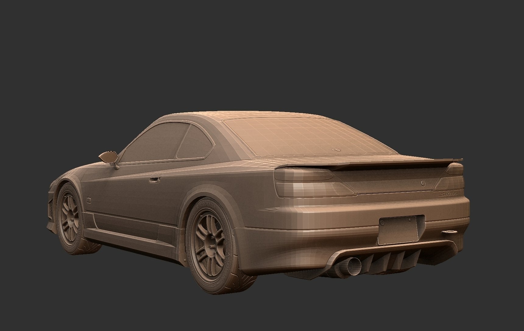 Nissan Silvia S15 Neo Runner Concept STL 3D Print Model