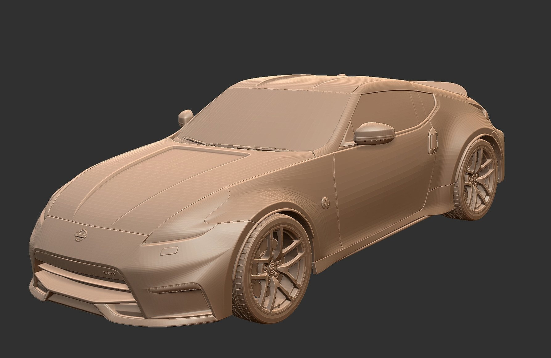 Nissan 370Z Nismo 2015 STL 3D Print Model