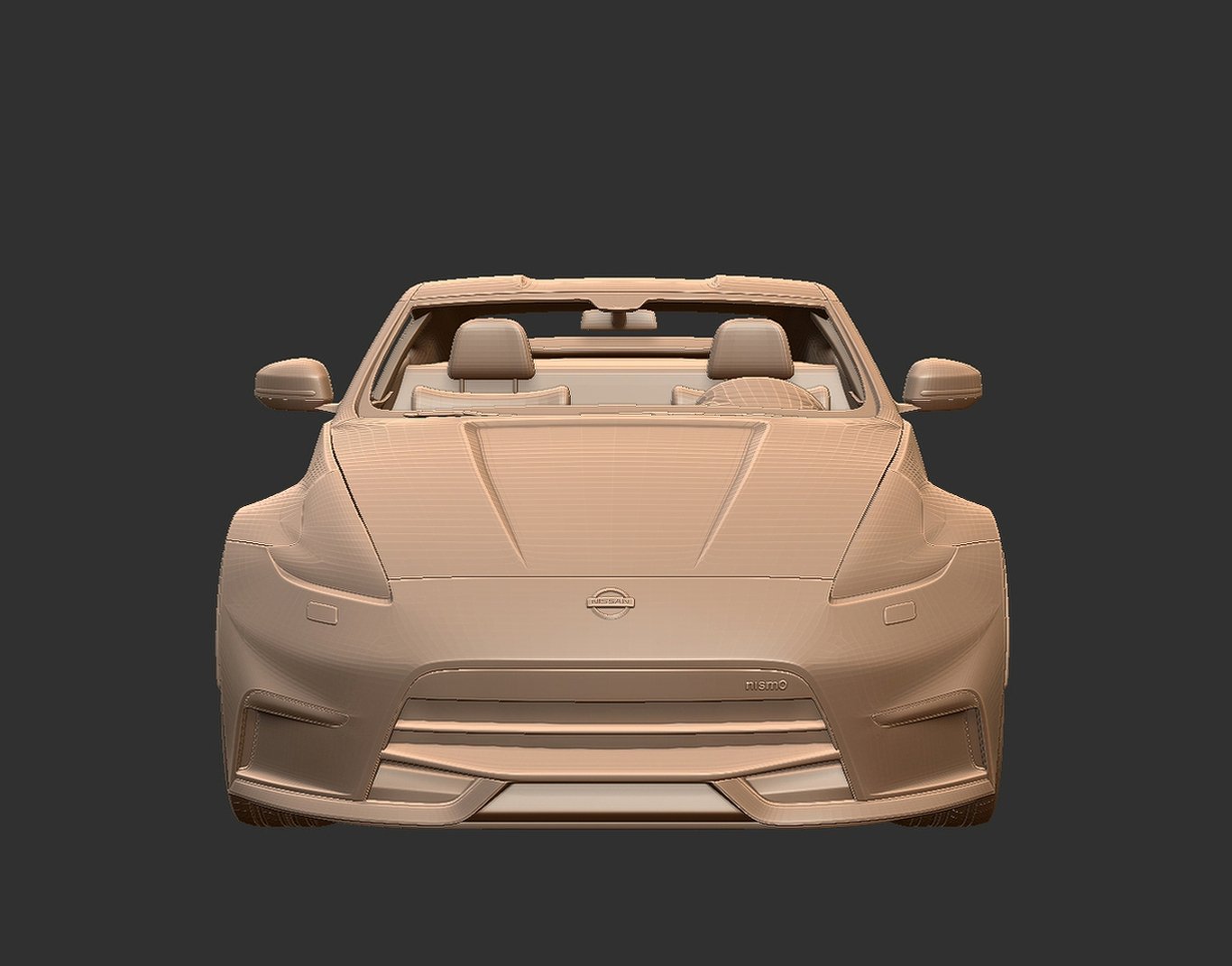 Nissan 370Z Nismo 2015 STL 3D Print Model